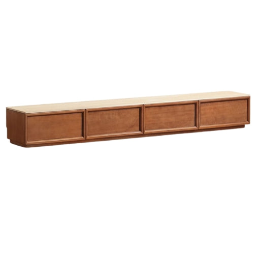 Poplar Solid Wood Ancient Style TV Cabinet