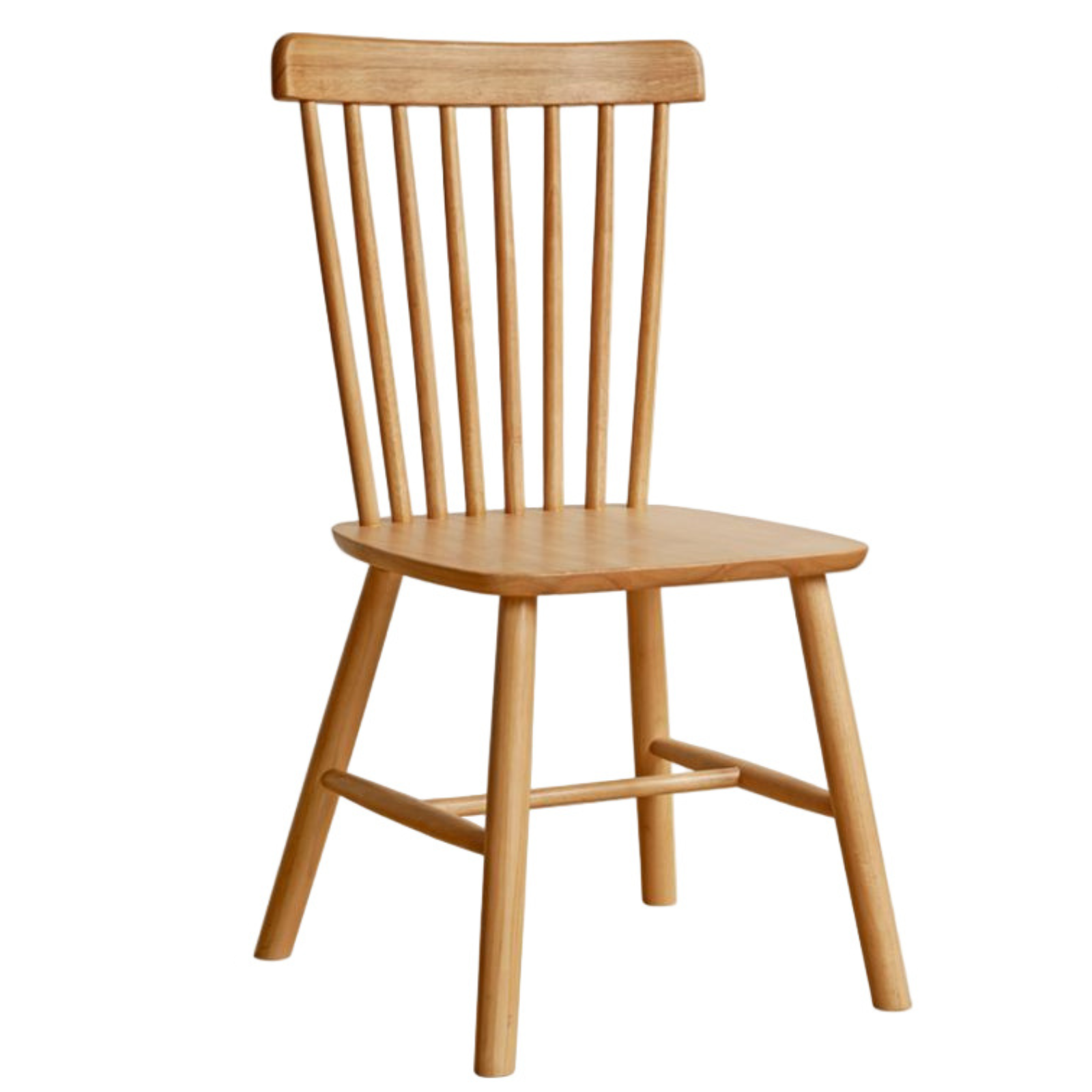 Set 4 pcs Solid RubberWood Modern Dining Chair