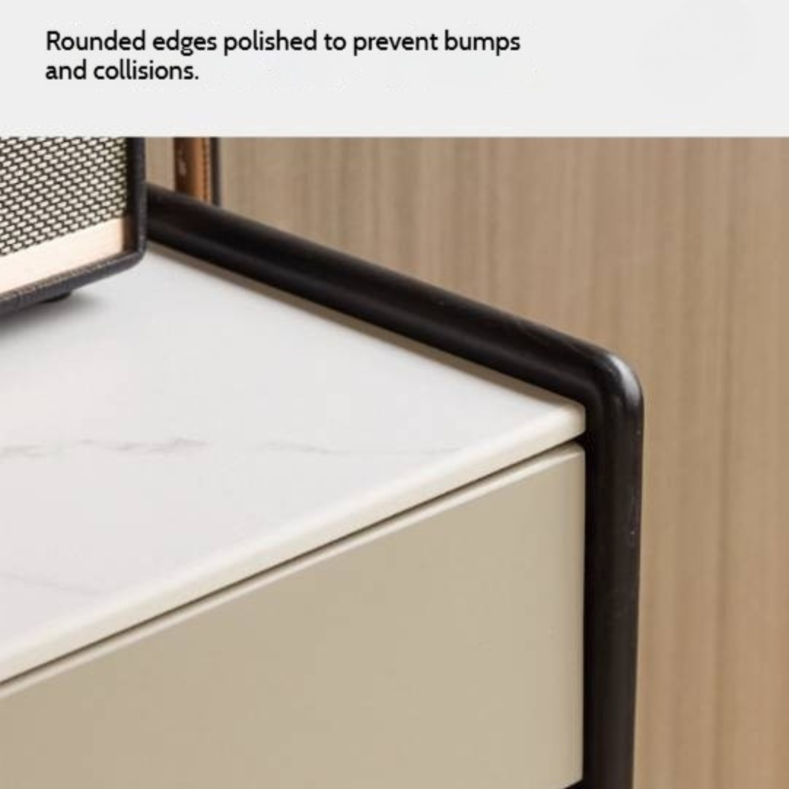 Oak, Rubberwood Solid Wood Porch Cabinet, Shoe Cabinet Slate Top