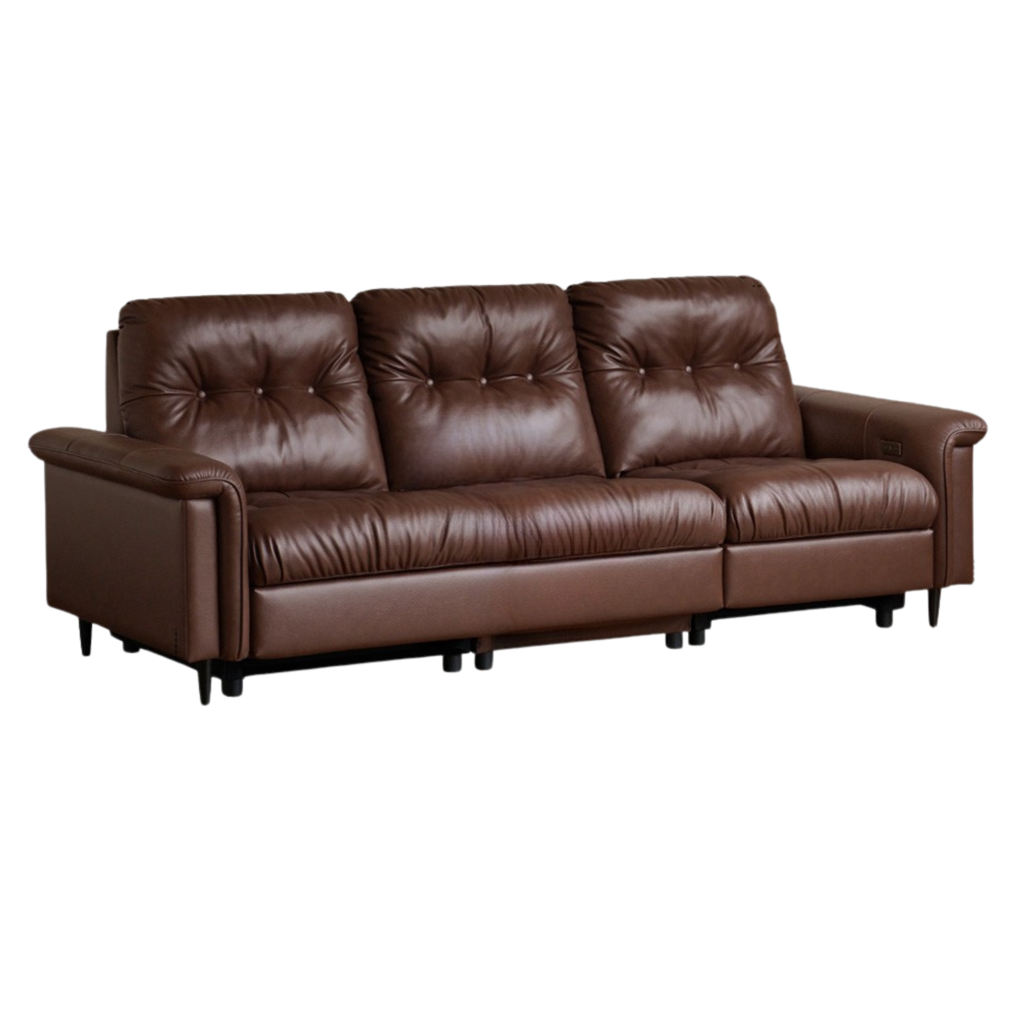 Genuine Leather Antique Style Electric Sofa