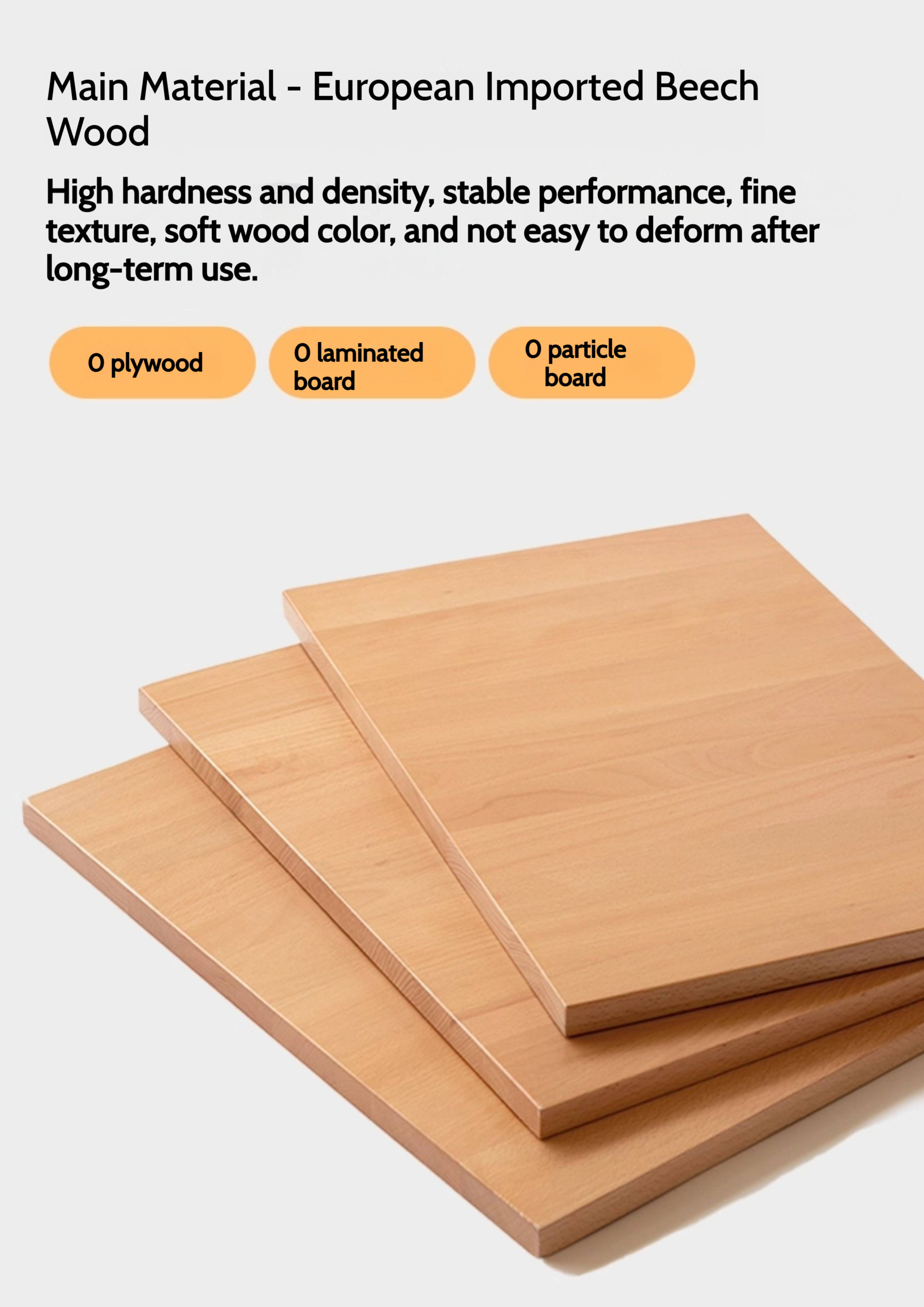 Beech Solid Wood Ultra-Thin Flip Bucket Shoe Cabinet