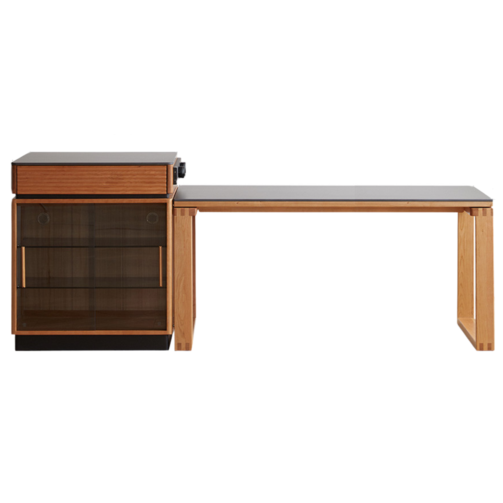 Cherry Solid Wood Retro Island Table