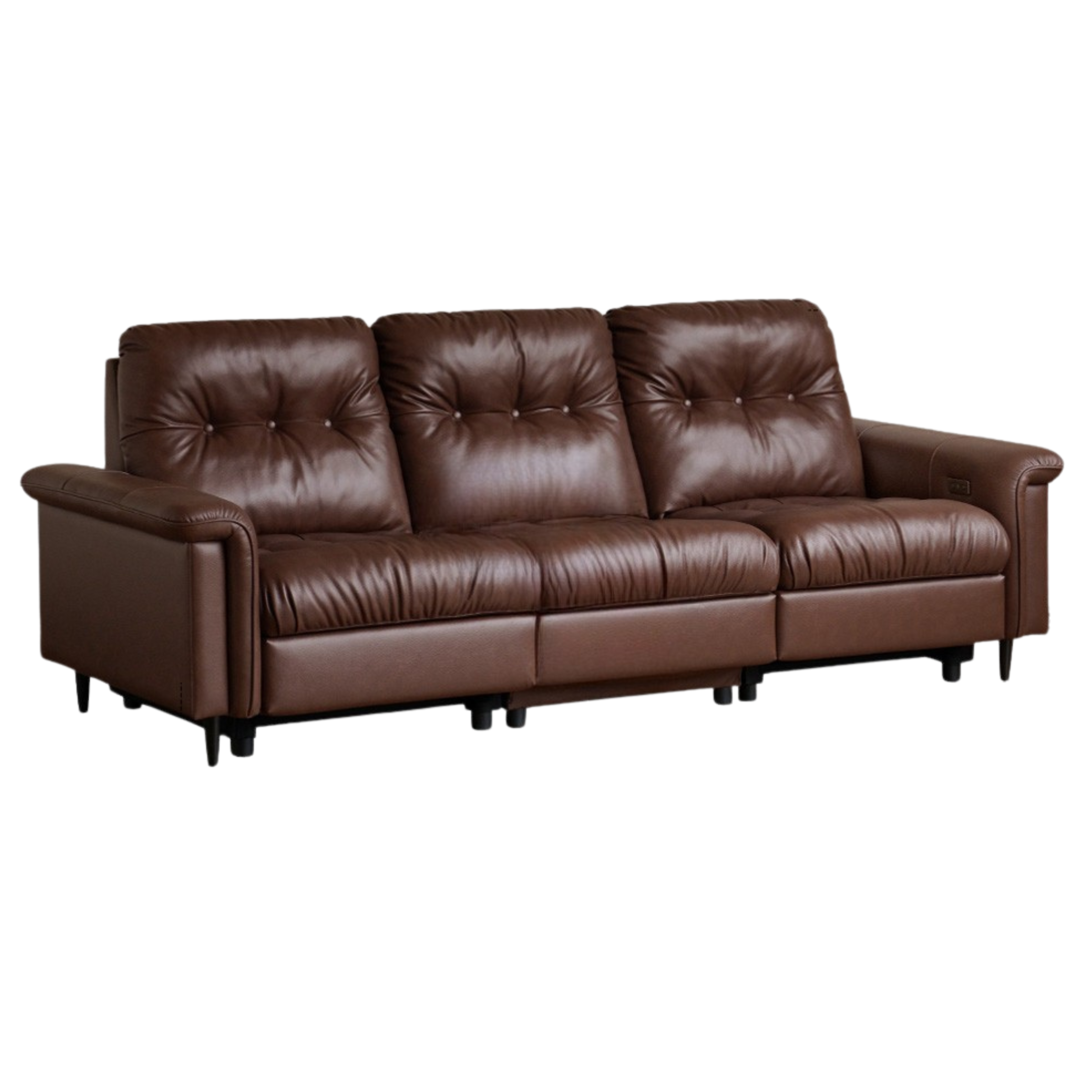 Genuine Leather Antique Style Electric Sofa