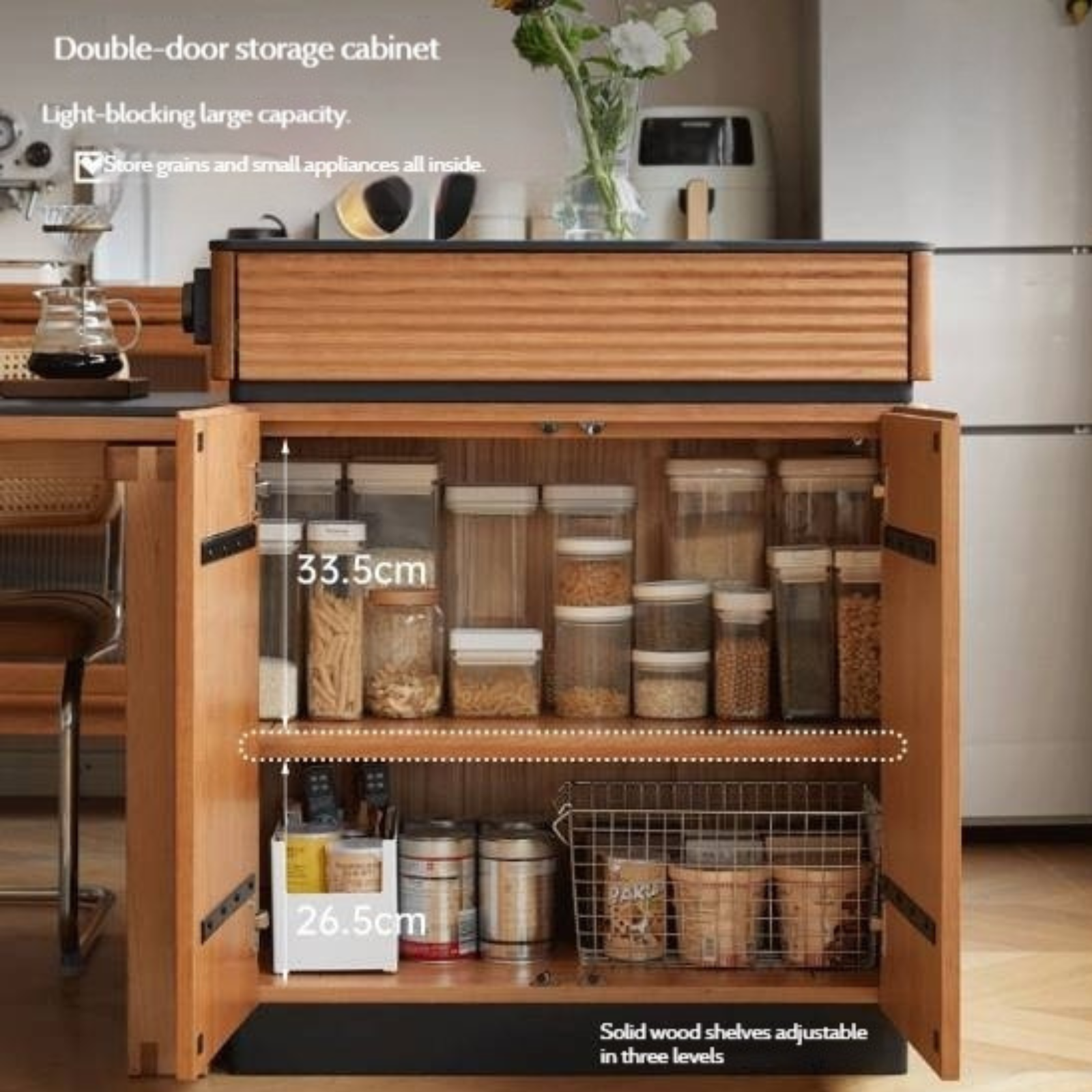 Cherry Solid Wood Retro Island Table