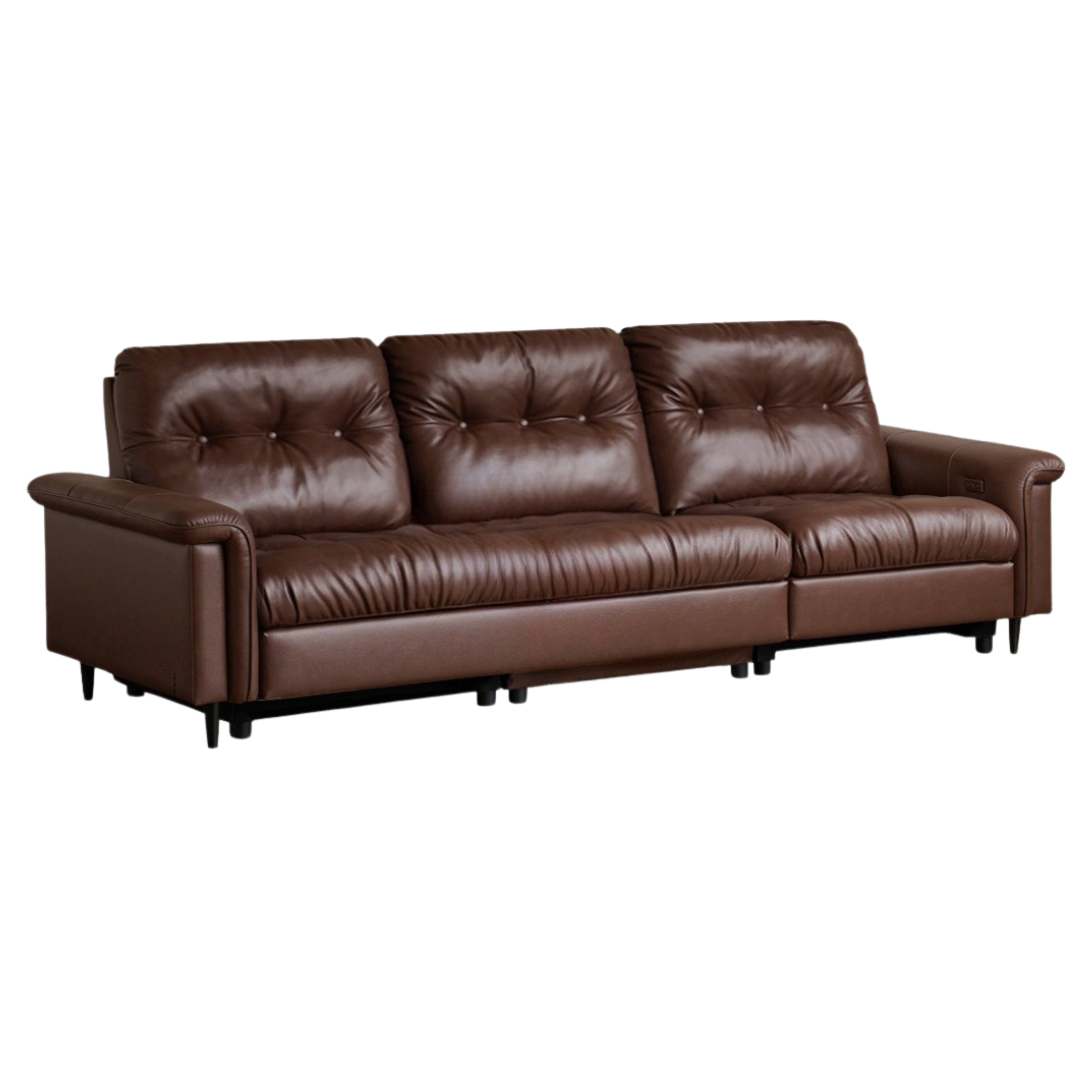 Genuine Leather Antique Style Electric Sofa