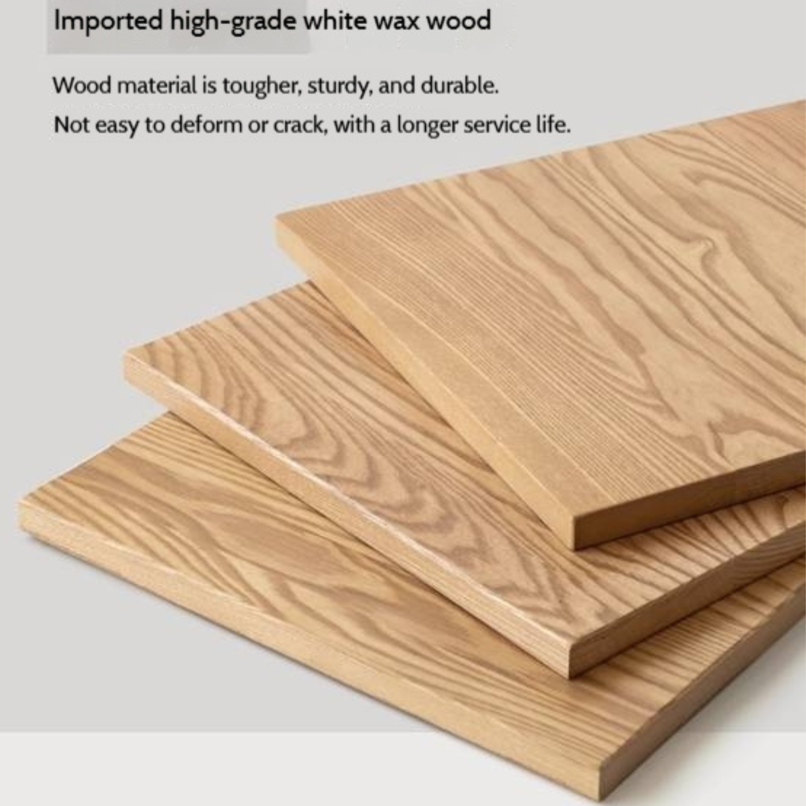 Ash Solid Wood Wabi-Sabi Style TV Cabinet