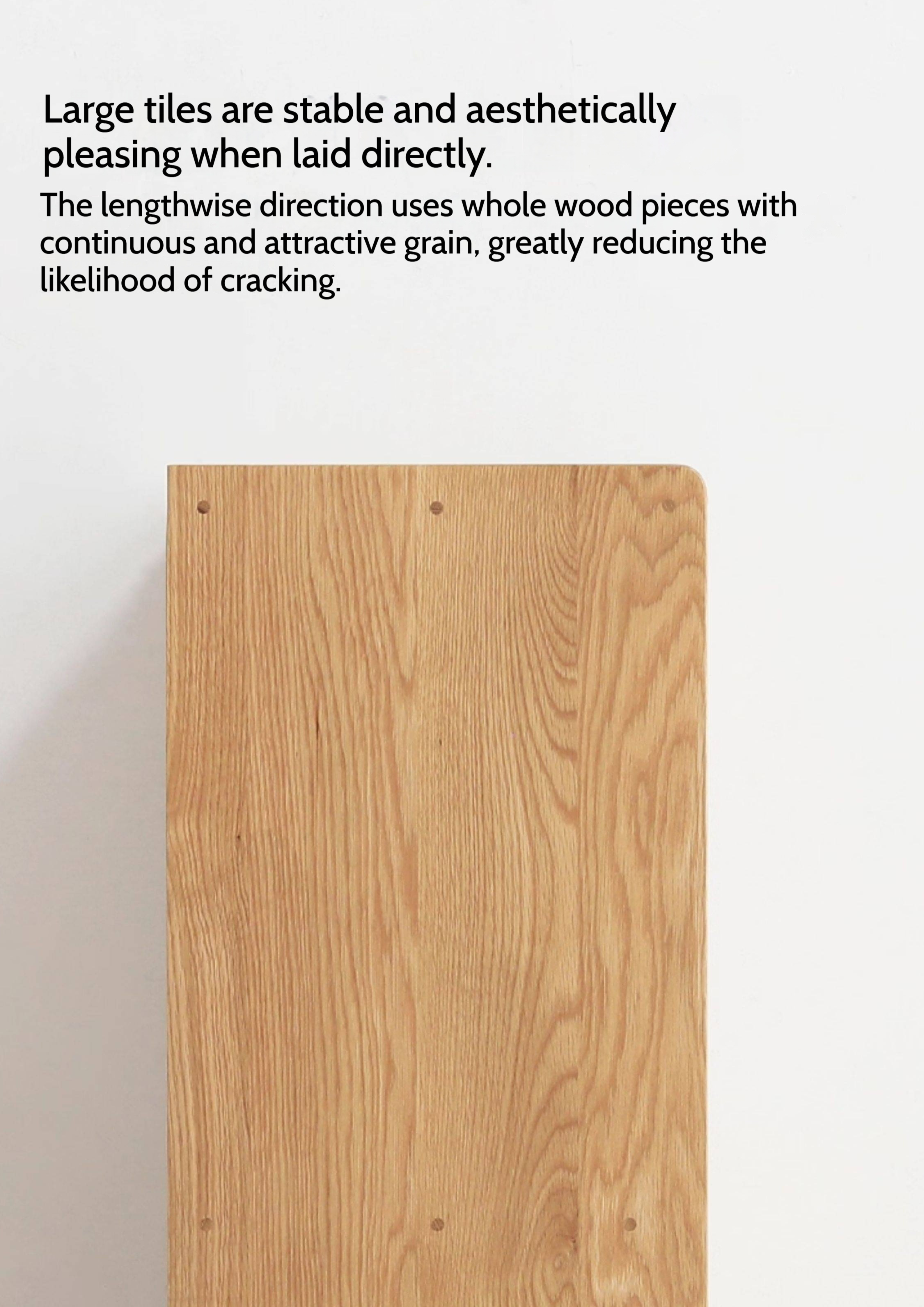 Oak Solid Wood Shoe Cabinet Storage Rattan