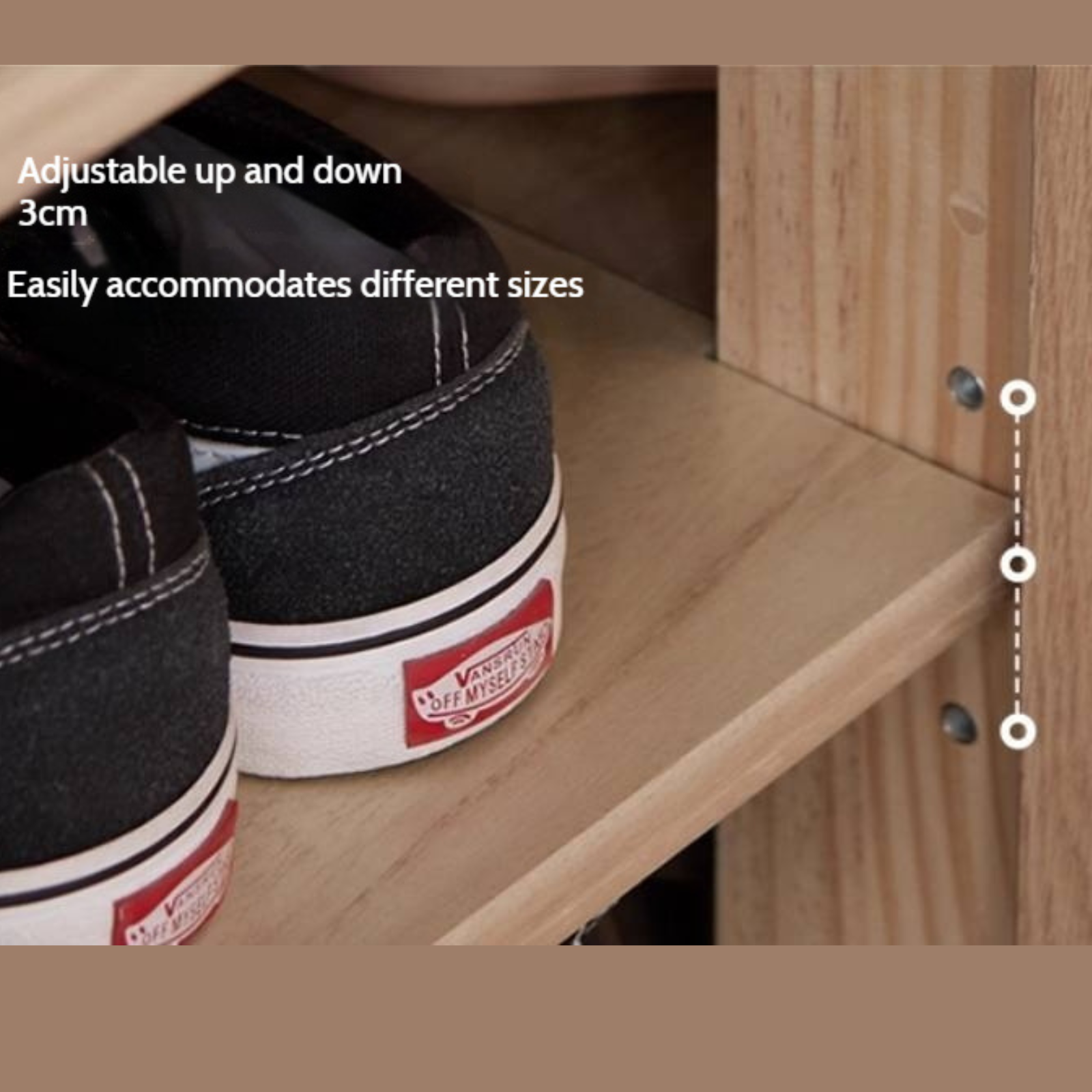 Ash Solid Wood Modern Large Shoe Cabinet