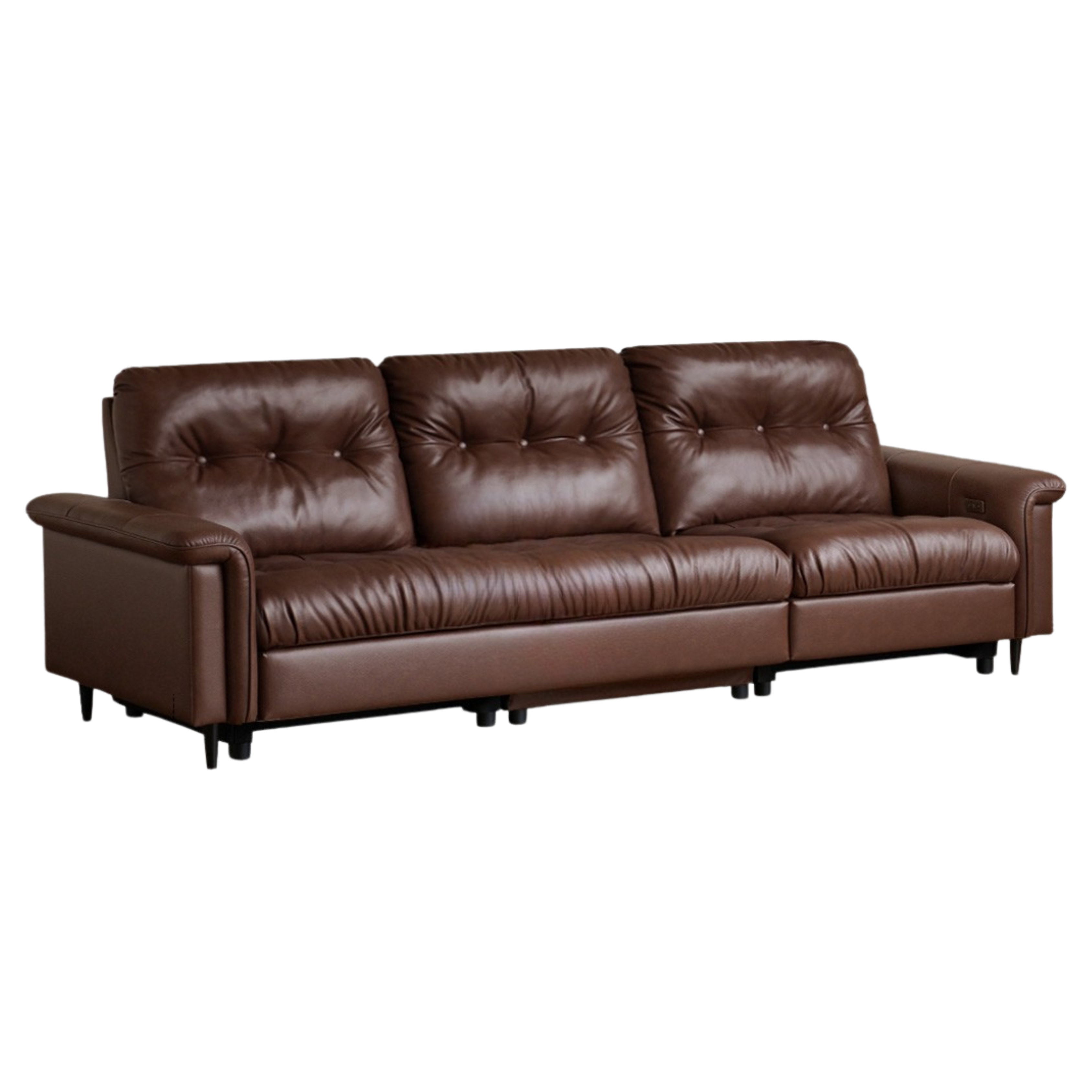 Genuine Leather Antique Style Electric Sofa