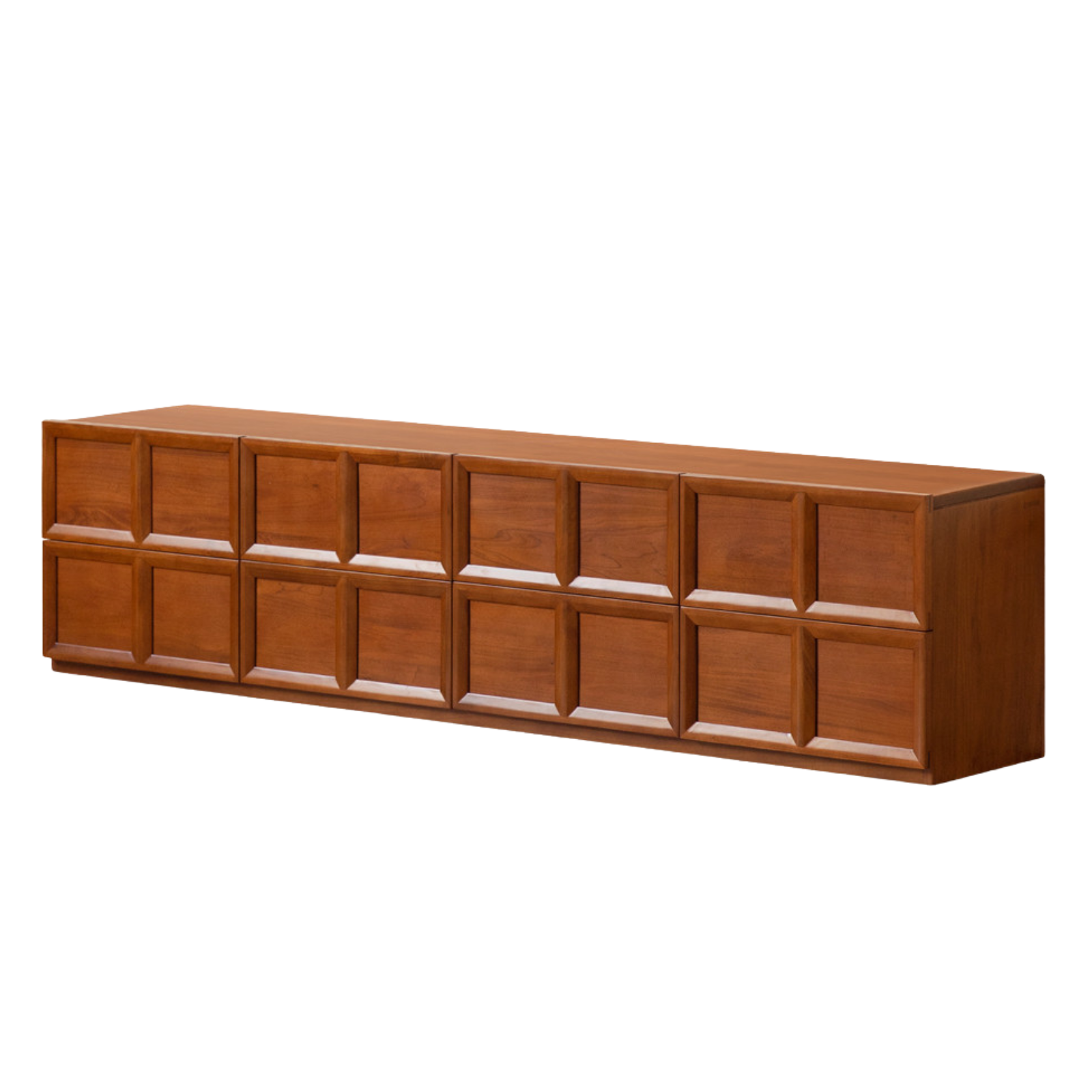 Poplar Solid Wood Antique Style TV Cabinet