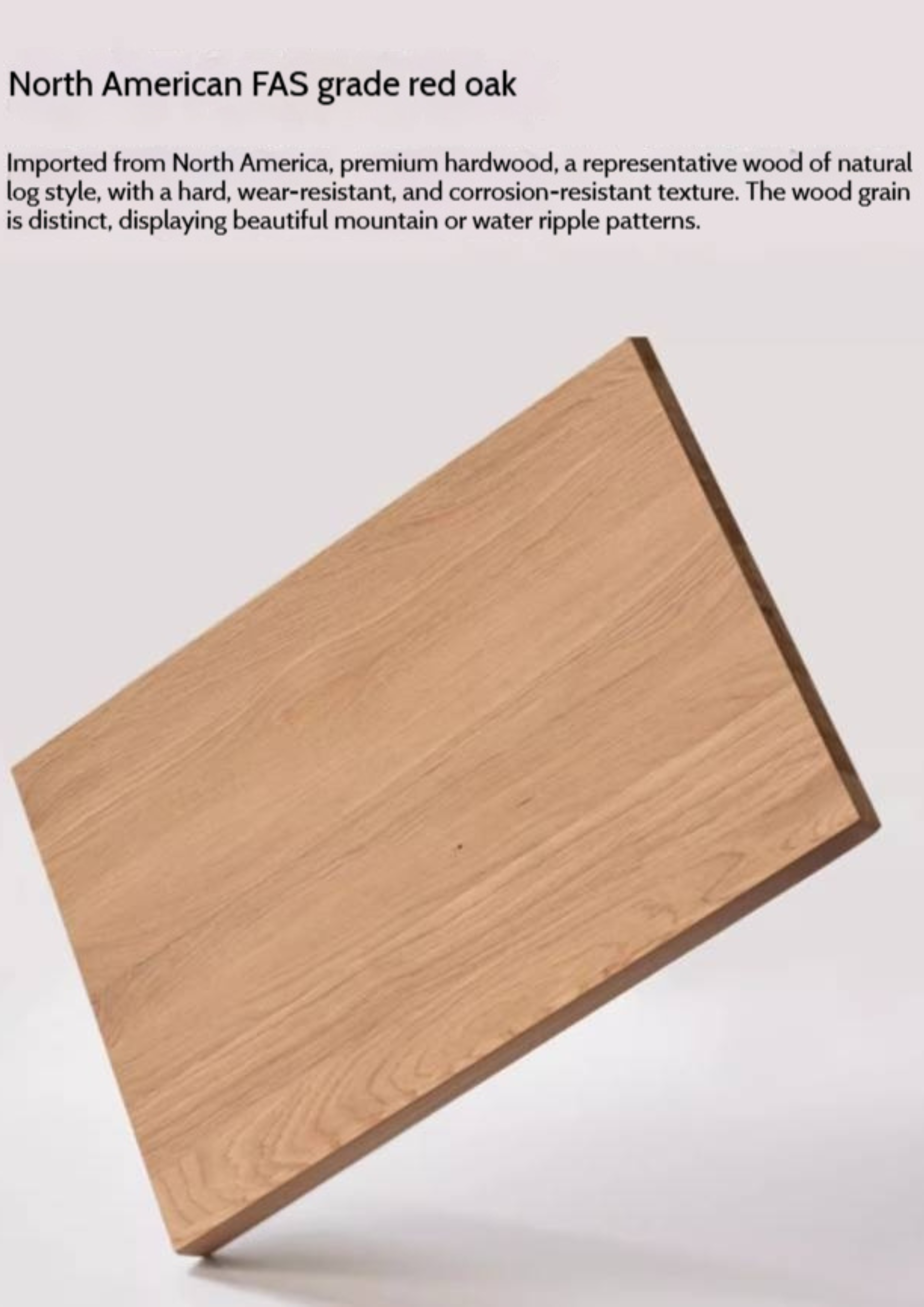 Oak Solid Wood Modern Simple Rock Plate Shoe Cabinet