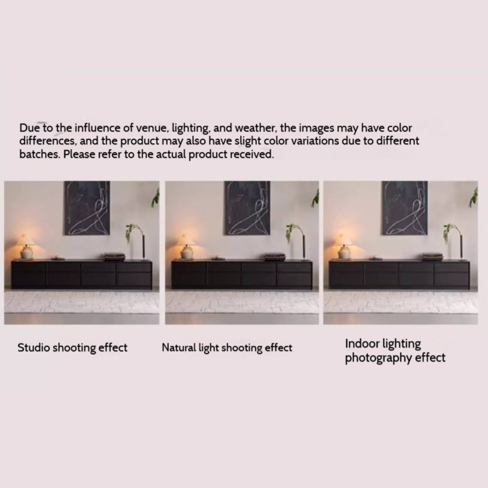 Oak Solid Wood Skeleton Line Modern TV Stand