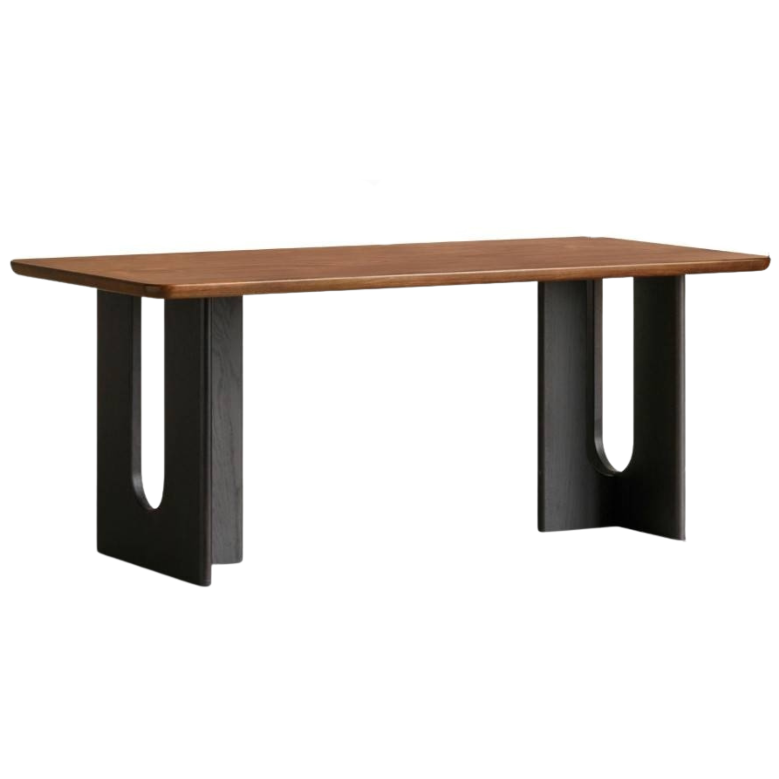 Black Walnut Solid Wood Light Luxury Dining Table