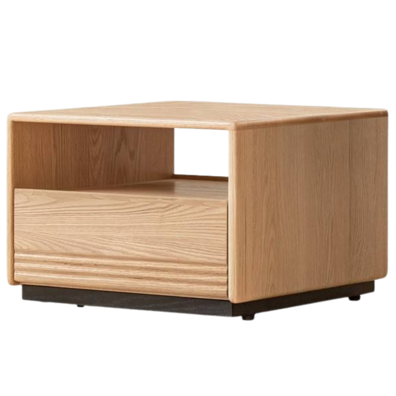 Beech Solid Wood Removable Rock Plate Telescopic Tea Table