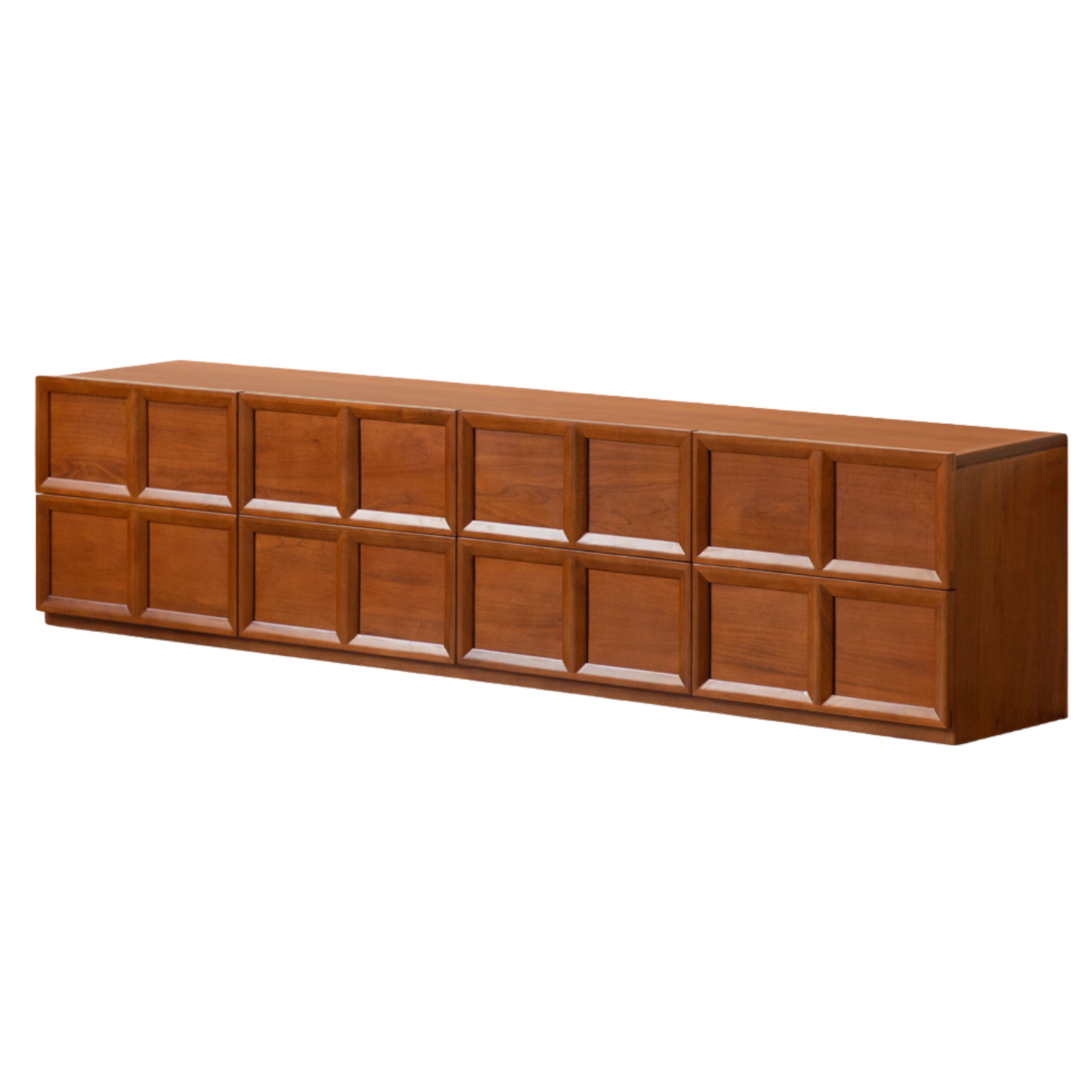 Poplar Solid Wood Antique Style TV Cabinet
