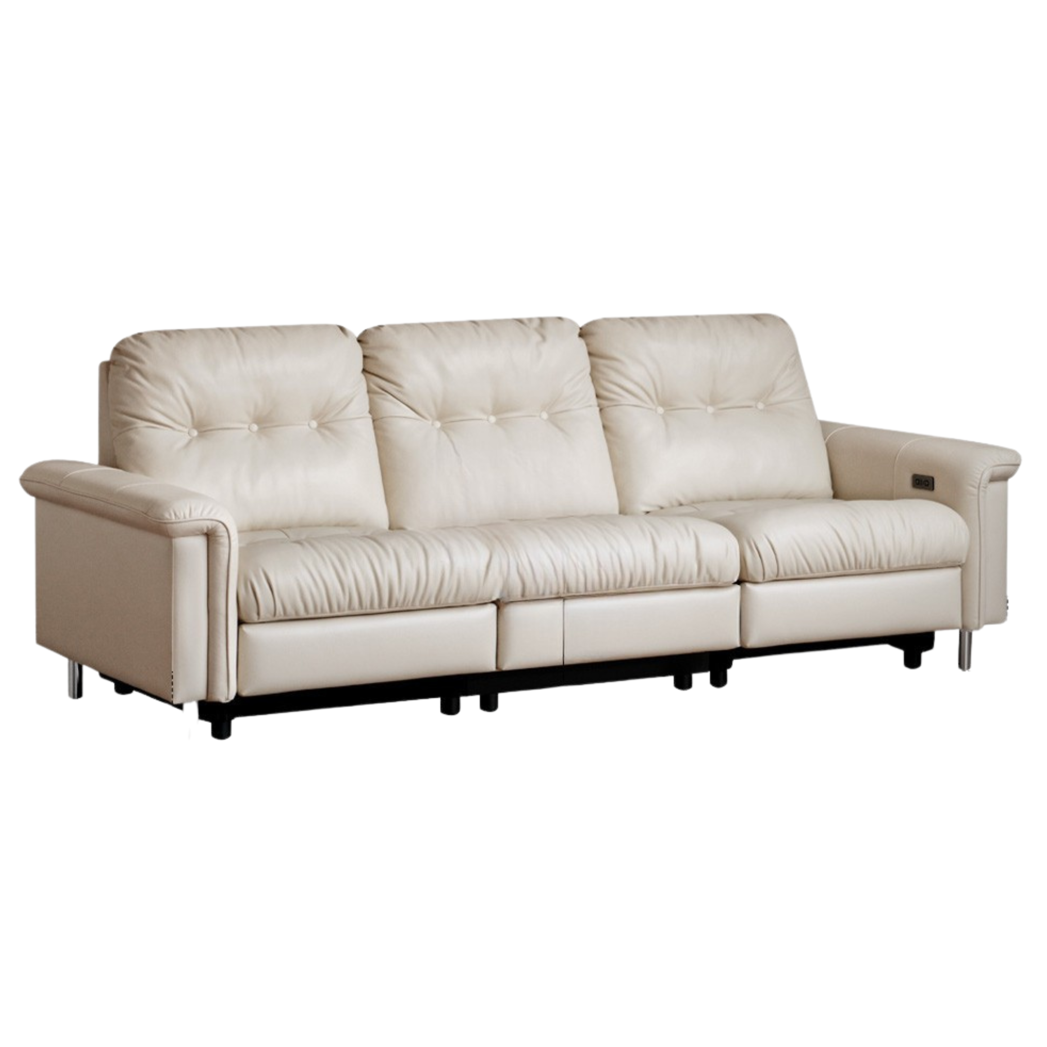 Genuine Leather Antique Style Electric Sofa