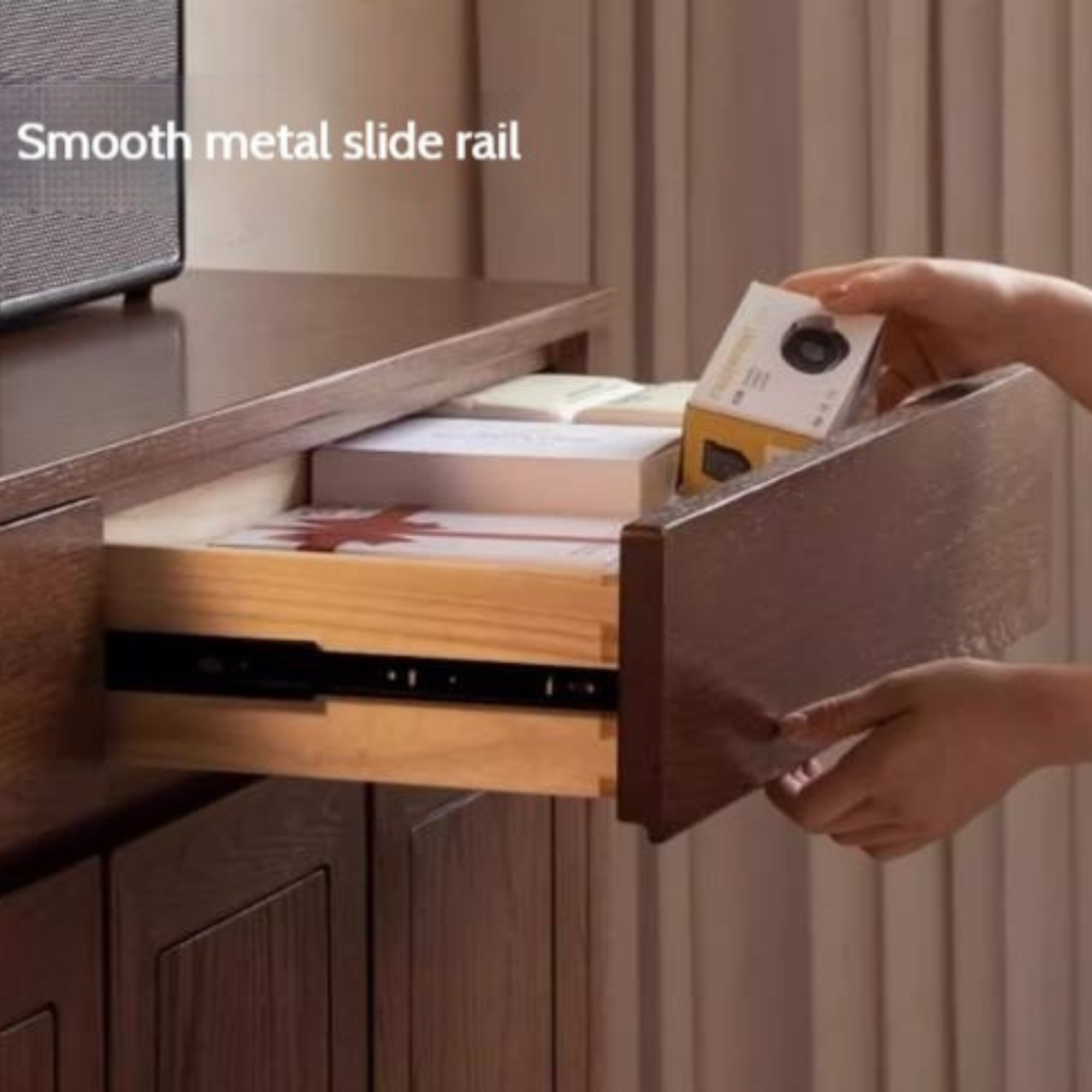 Ash Solid Wood Large Capacity Shoe Cabinet