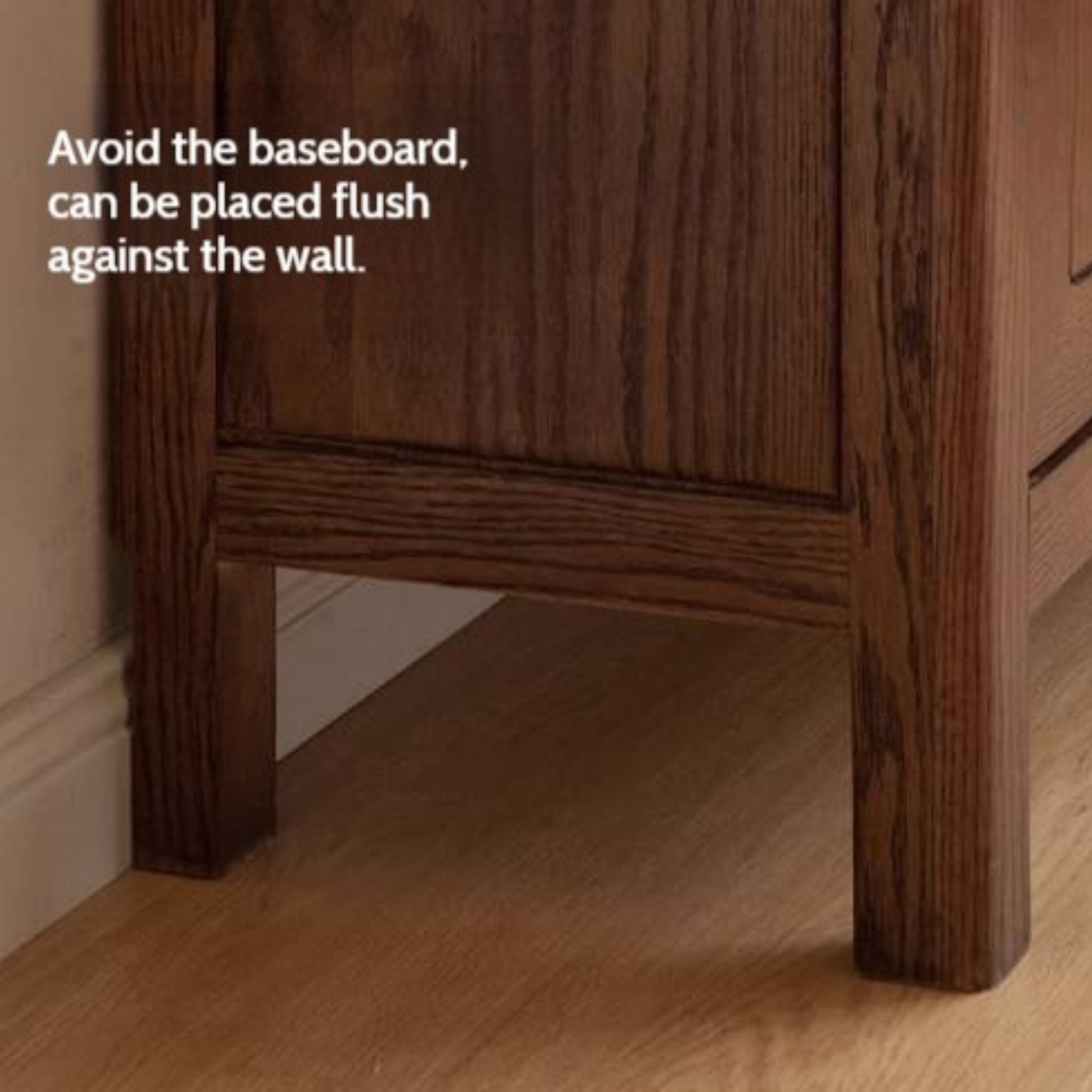 Ash Solid Wood Large Capacity Shoe Cabinet