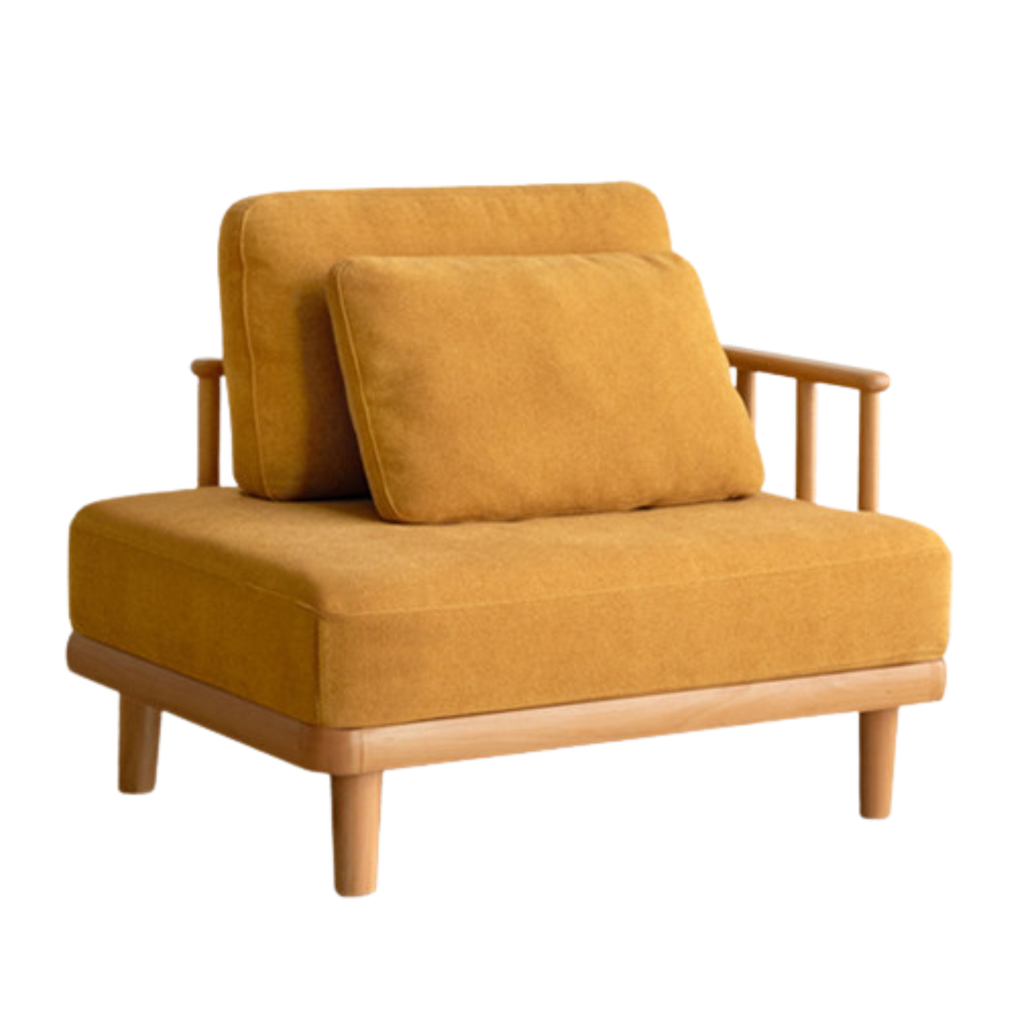 European Beech Wood Fabric Free Combination Sofa