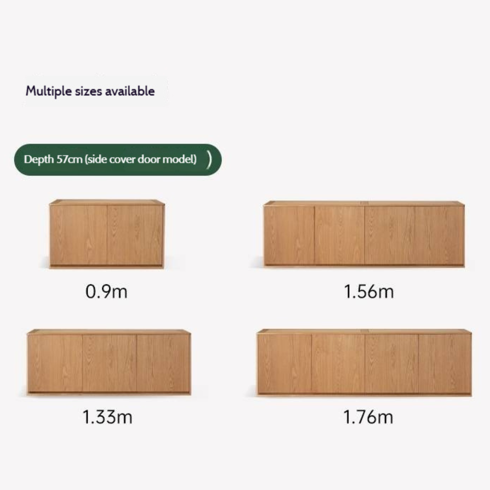 Oak, Ash, Cherry Solid Wood Modern Simple Wardrobe Top