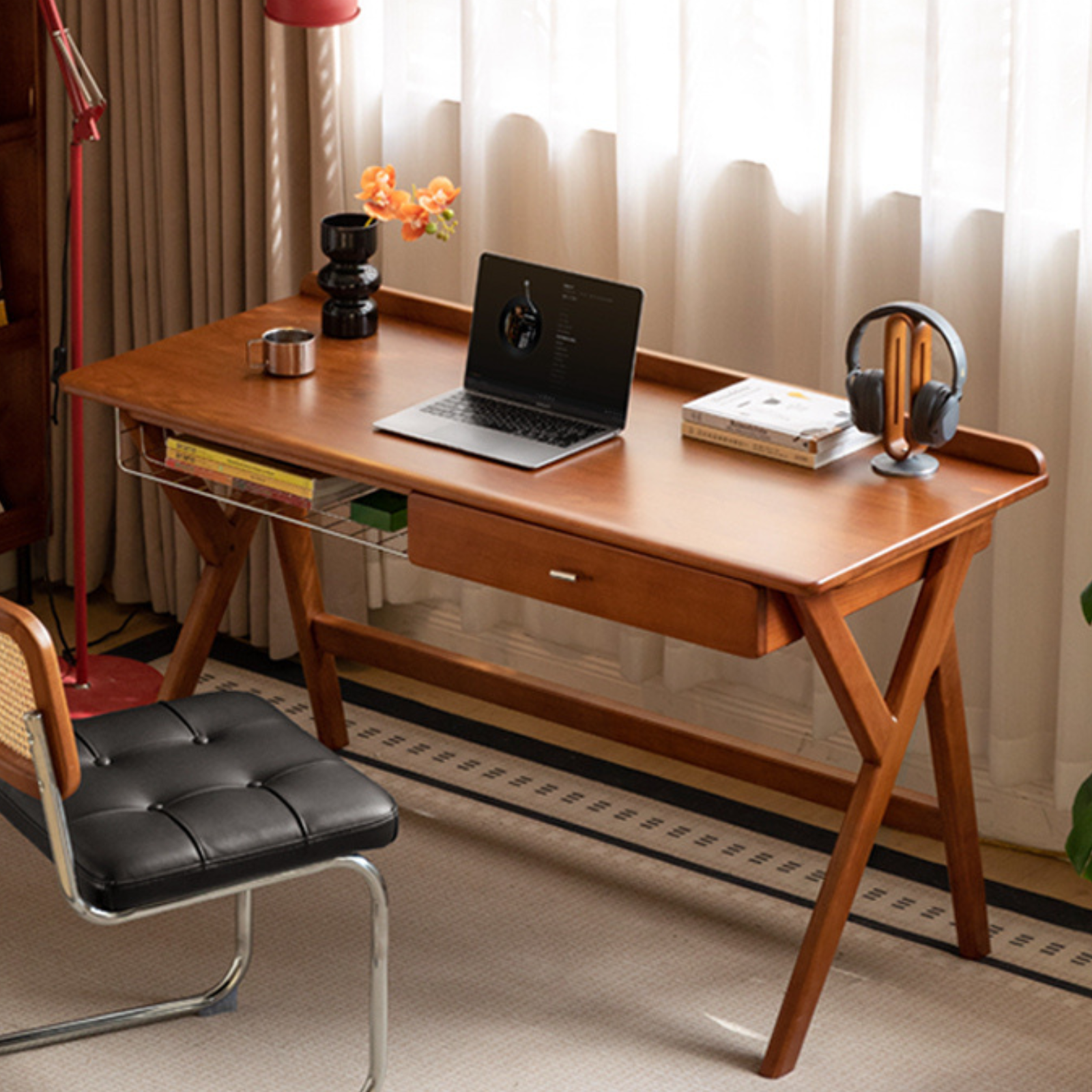 Tulipwood Antique Style Office Desk