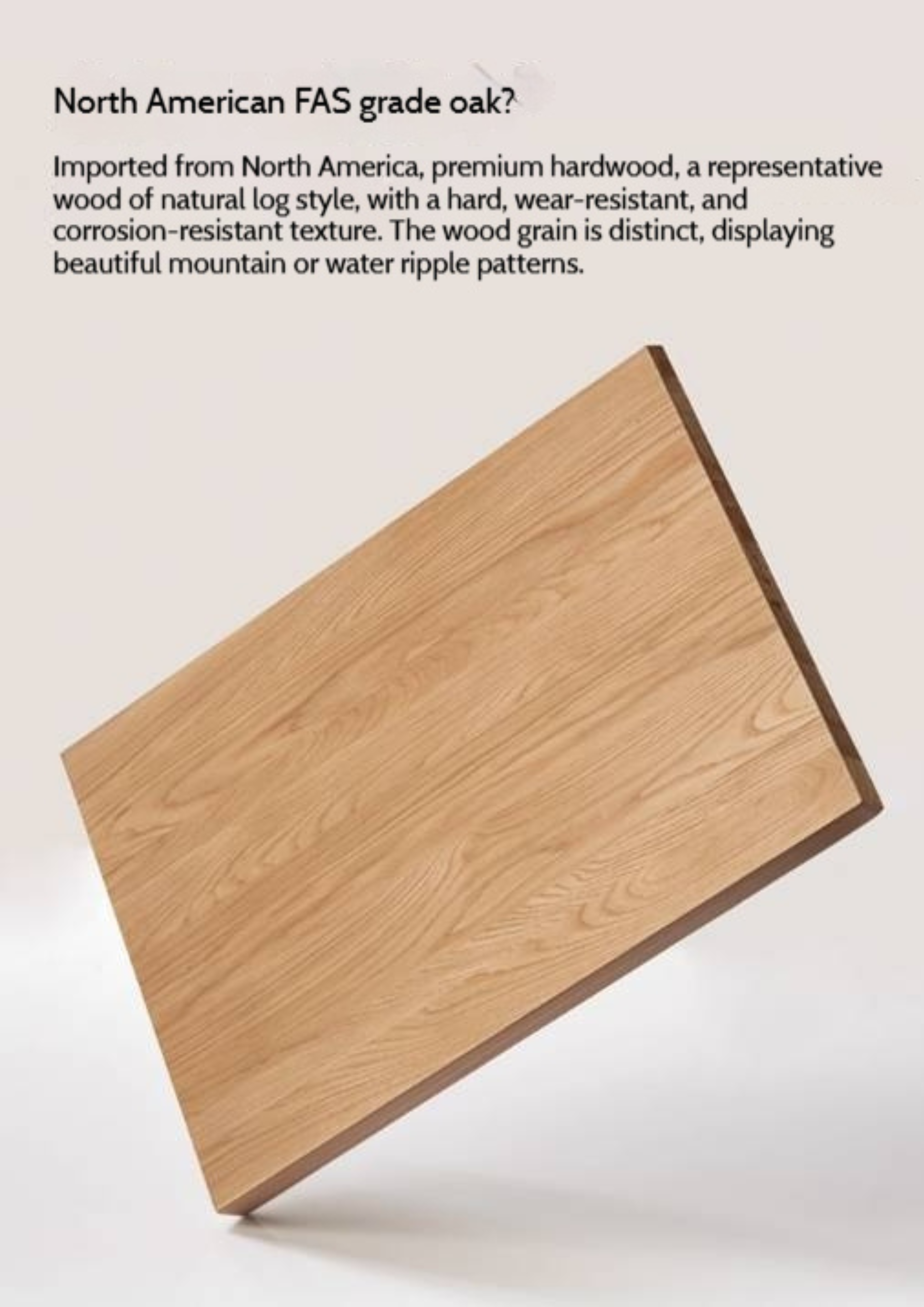 Oak, Solid Rubber Wood Entrance Corridor Console Table