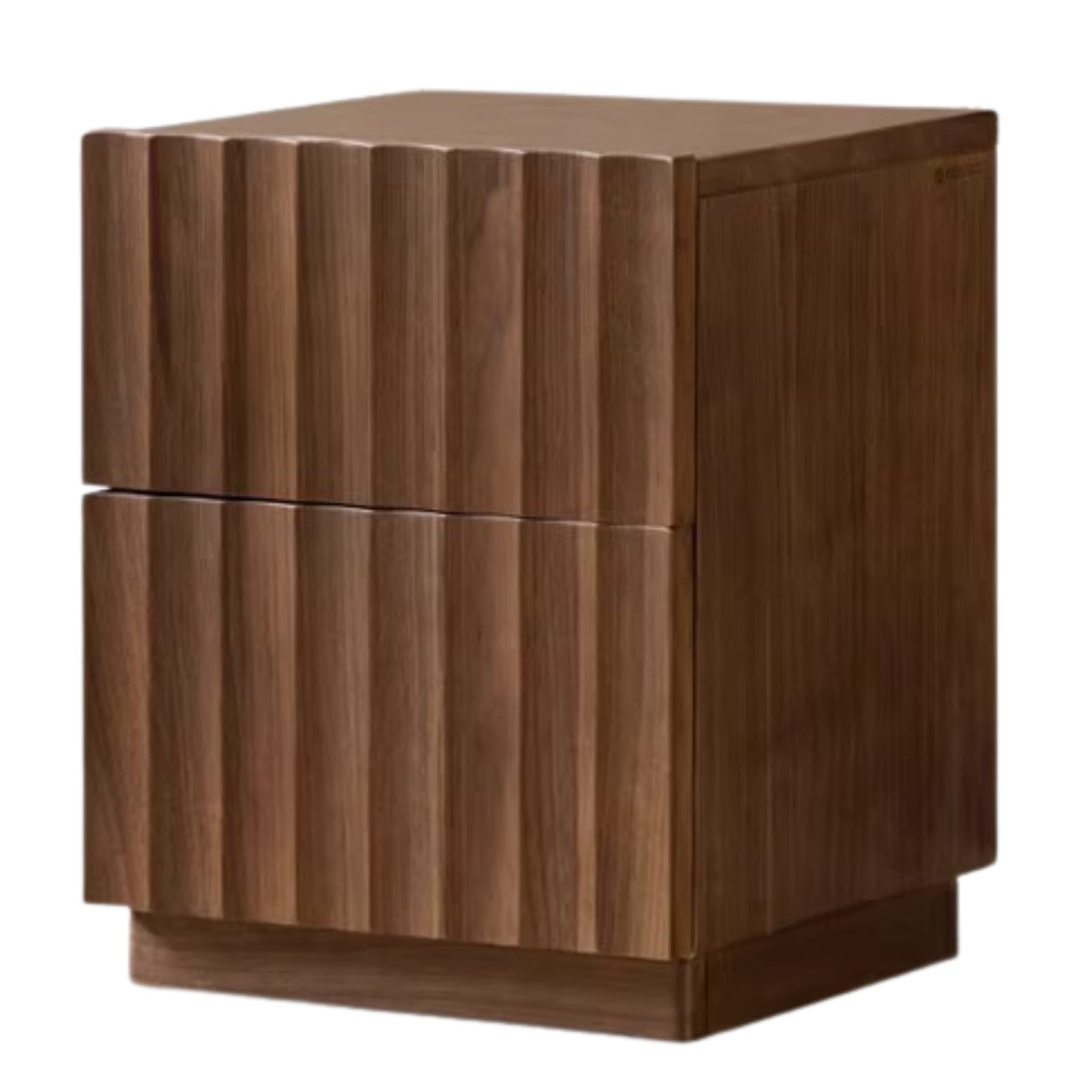 Black Walnut, Poplar Solid Wood Light Luxury Nightstand