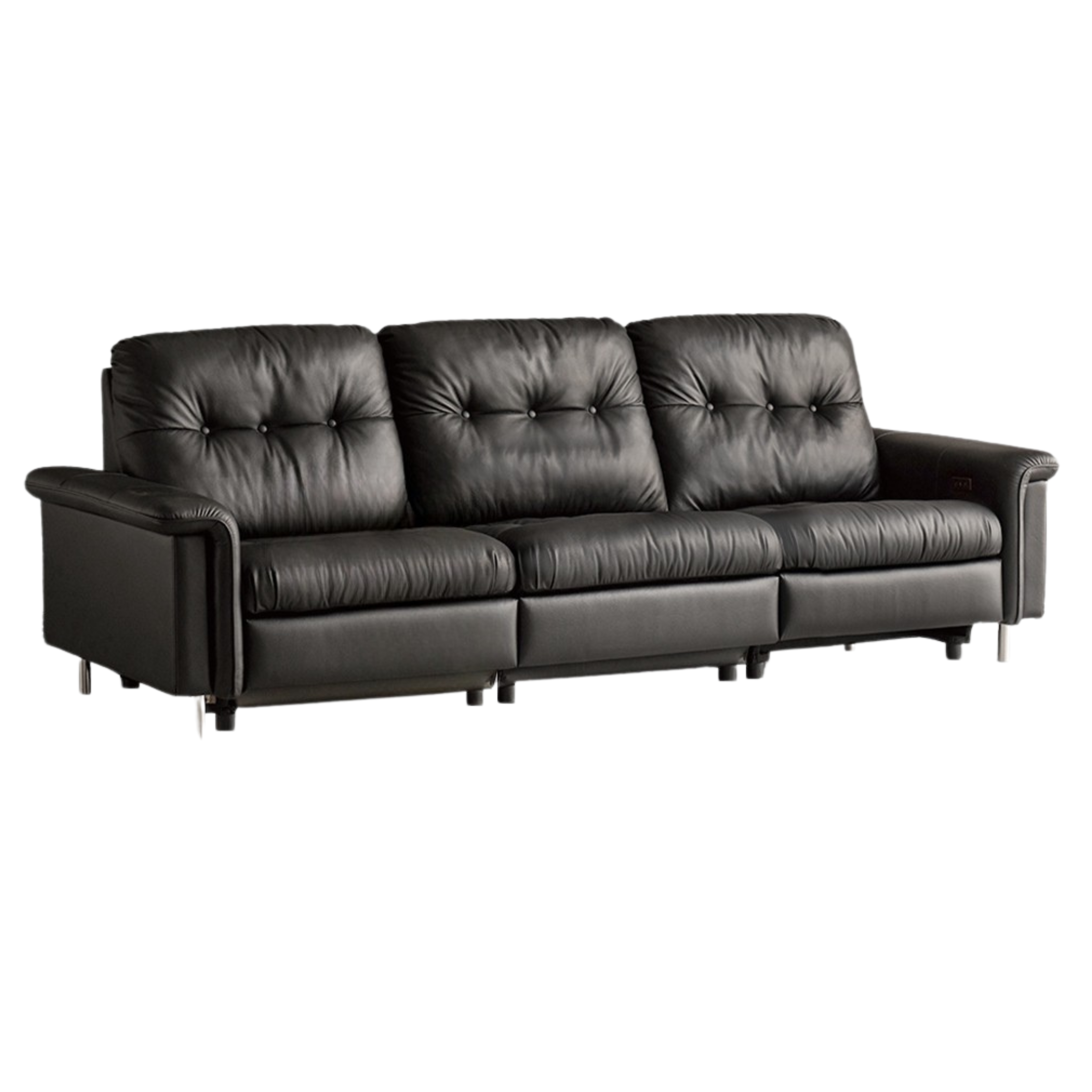Genuine Leather Antique Style Electric Sofa