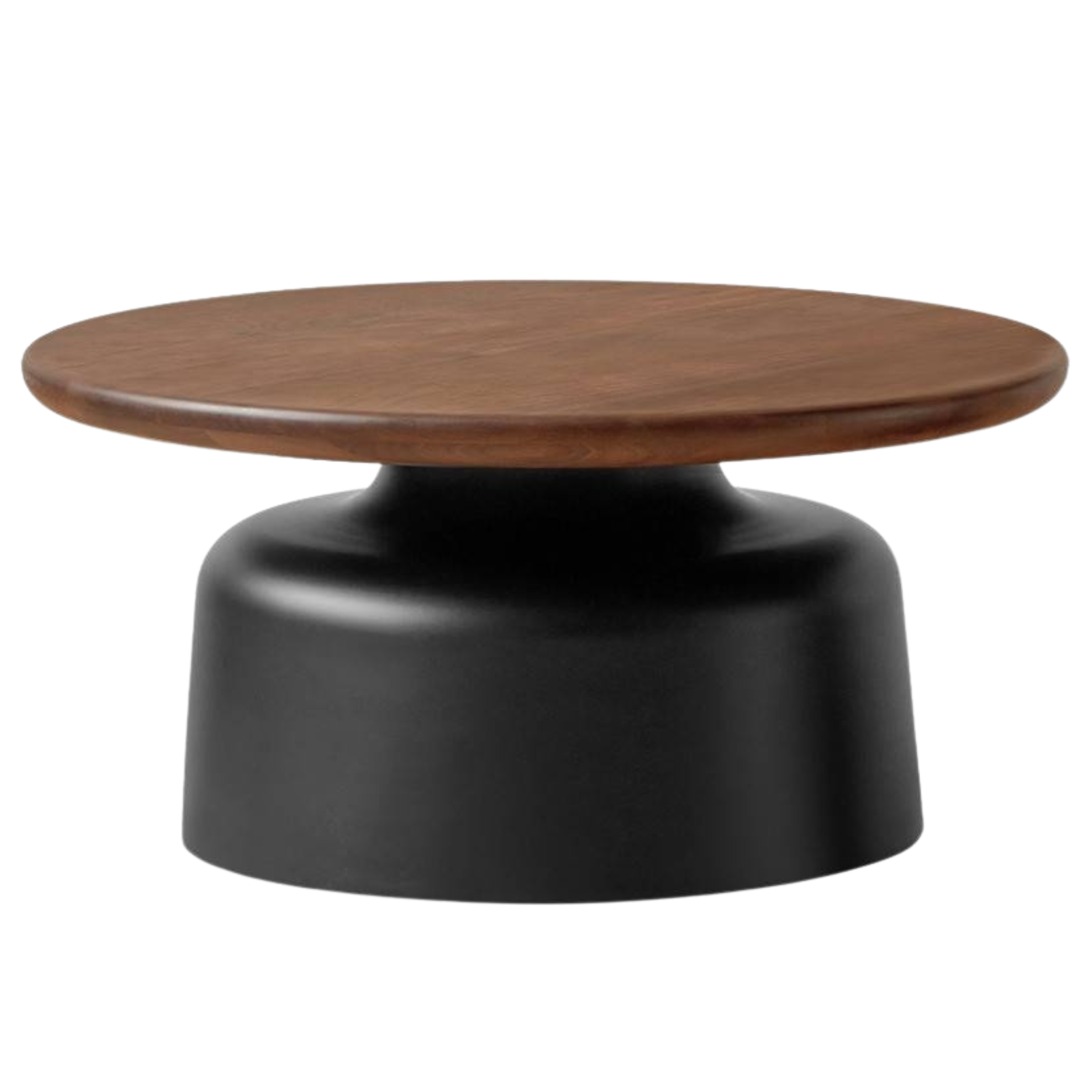 Black Walnut Solid Wood Italian Light Luxury Tea Table