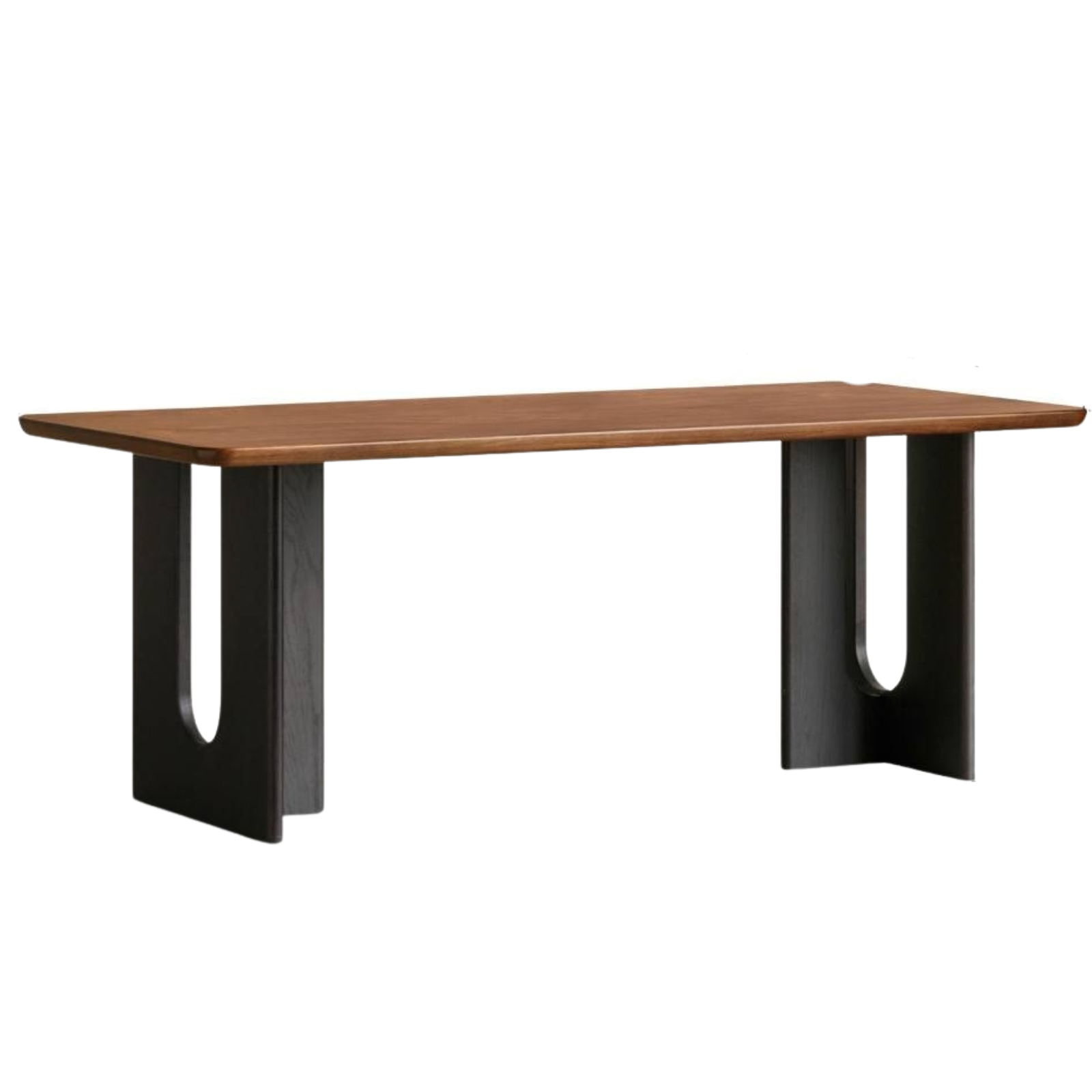 Black Walnut Solid Wood Light Luxury Dining Table
