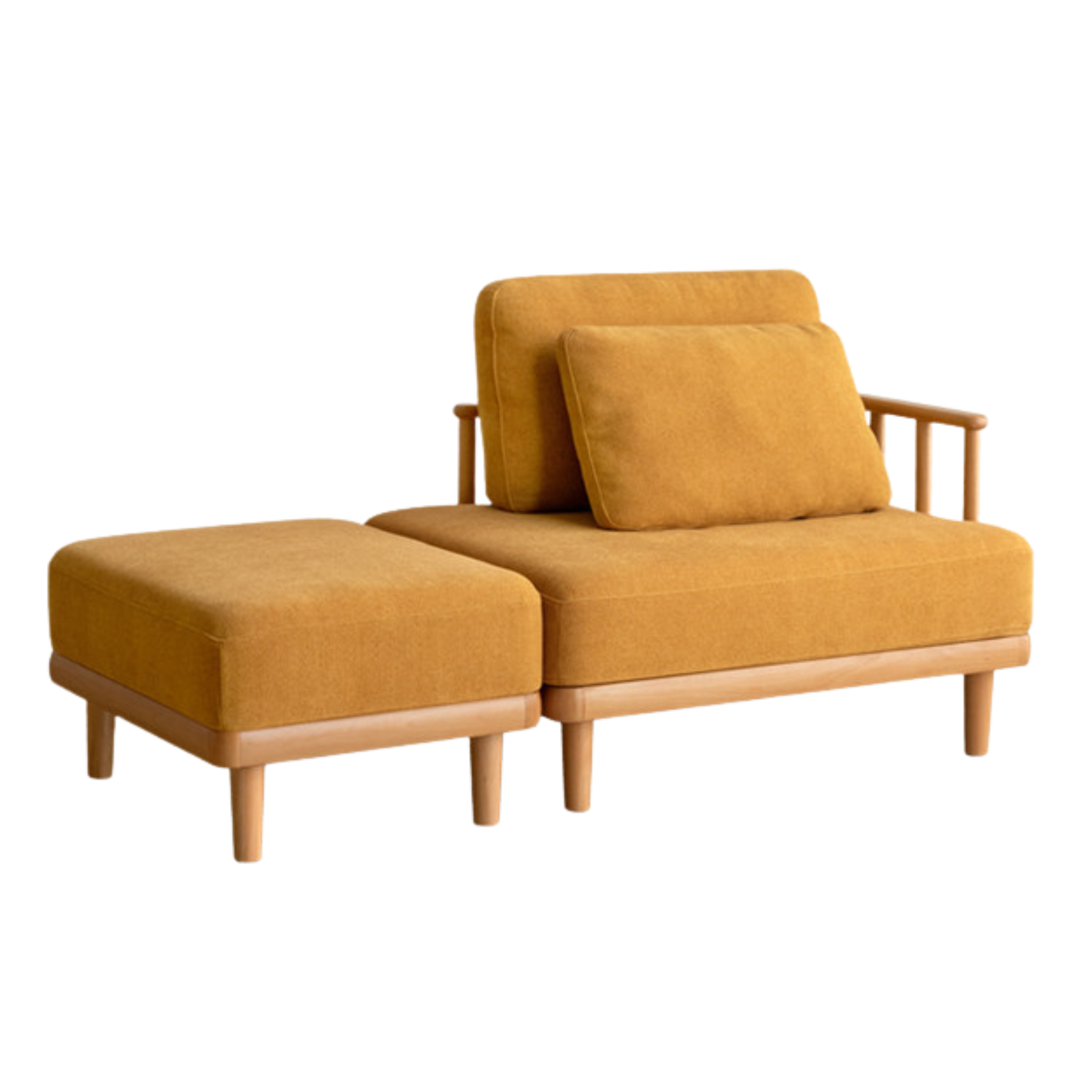 European Beech Wood Fabric Free Combination Sofa