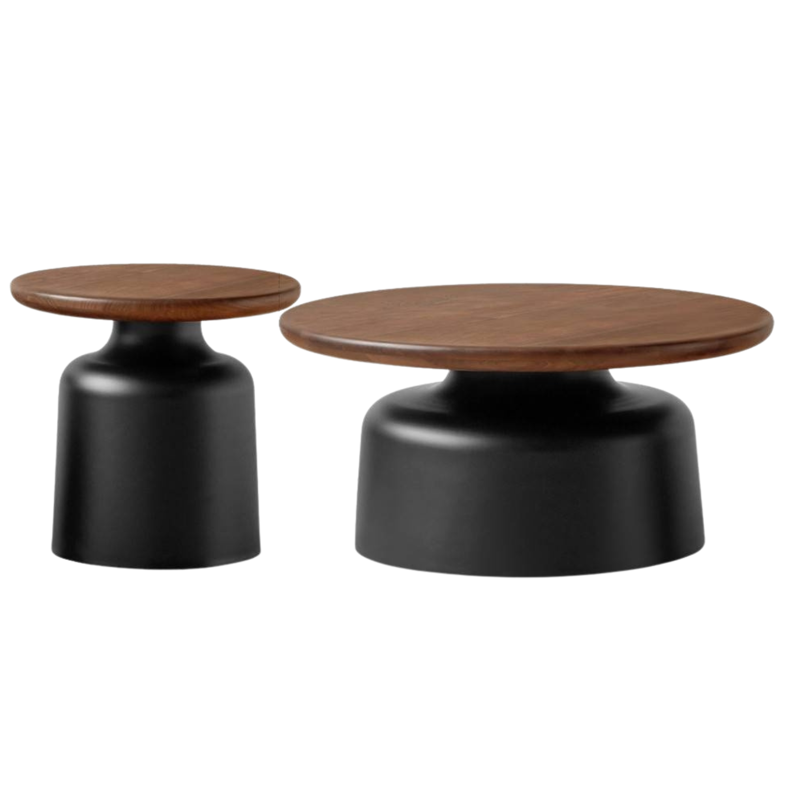 Black Walnut Solid Wood Italian Light Luxury Tea Table