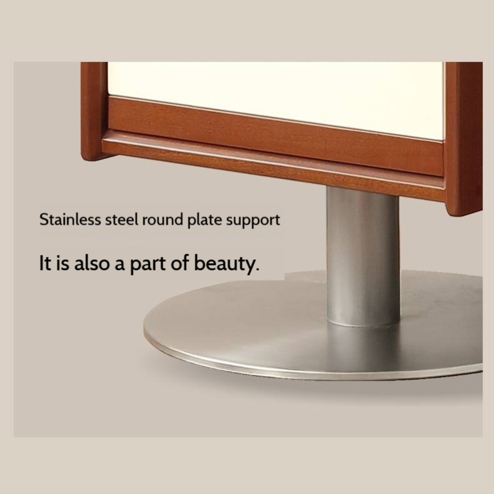 Poplar Solid Wood Vintage Side Table