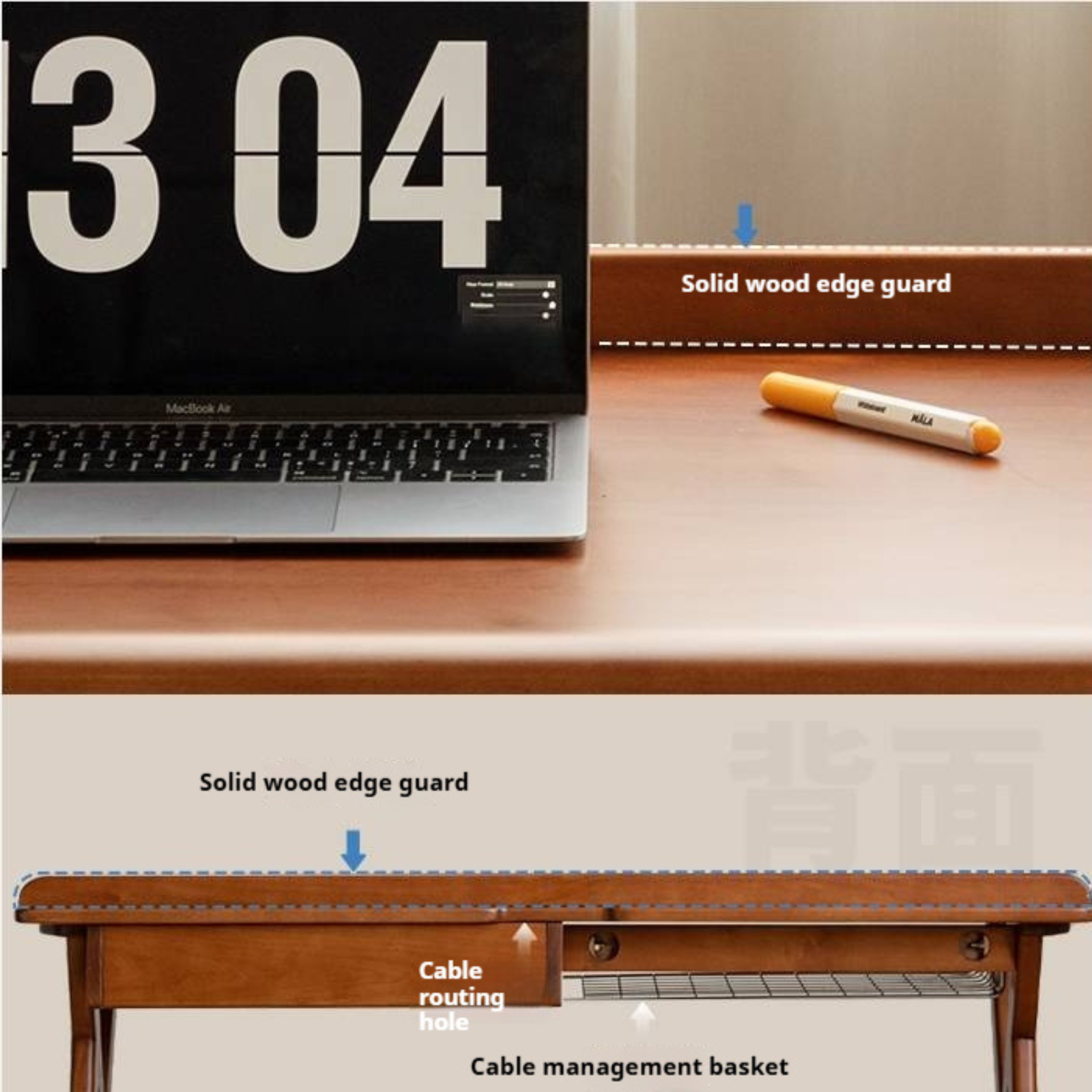 Tulipwood Antique Style Office Desk
