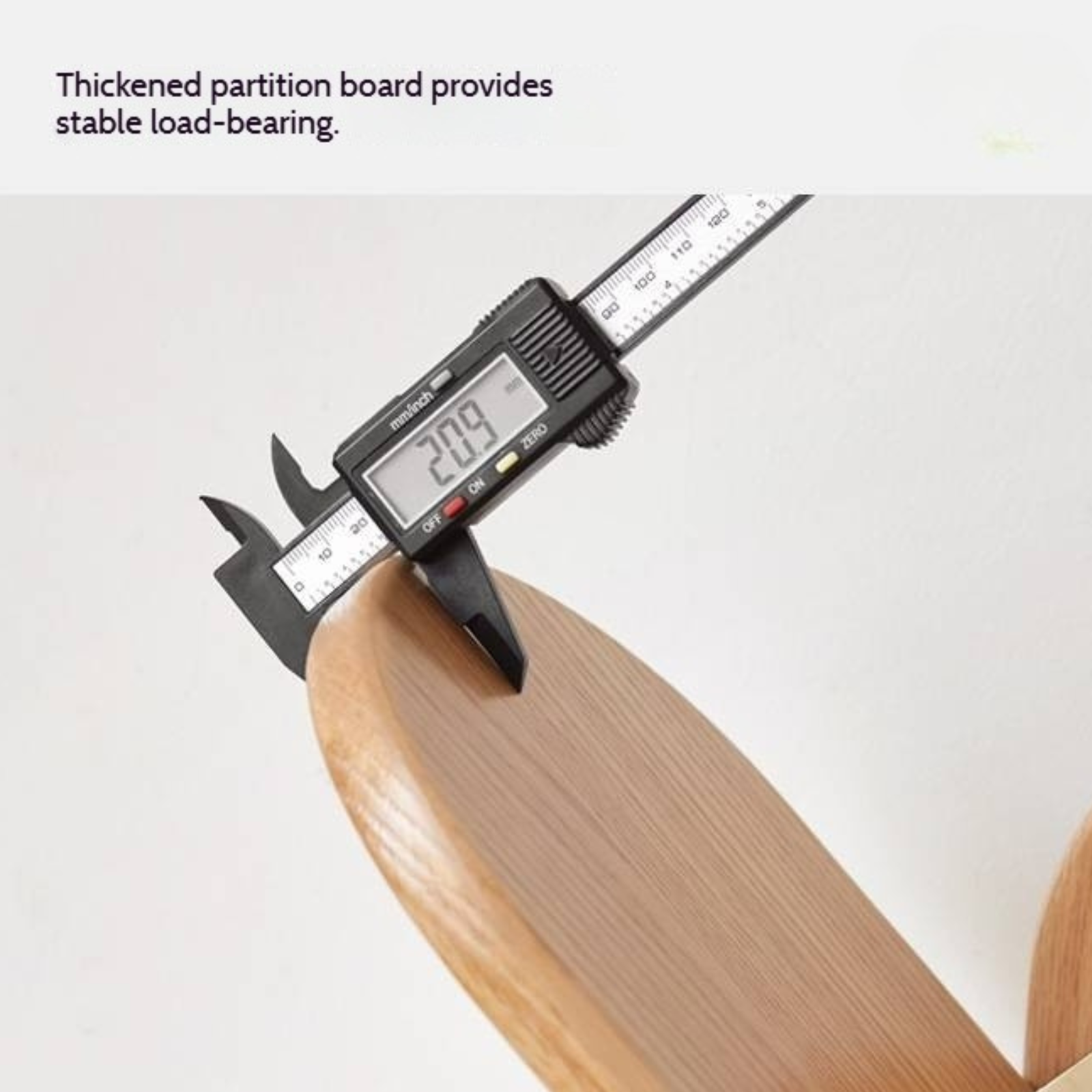 Oak, Cherry, Solid Rubberwood Multi-Layer Creative Corner Bookshelf