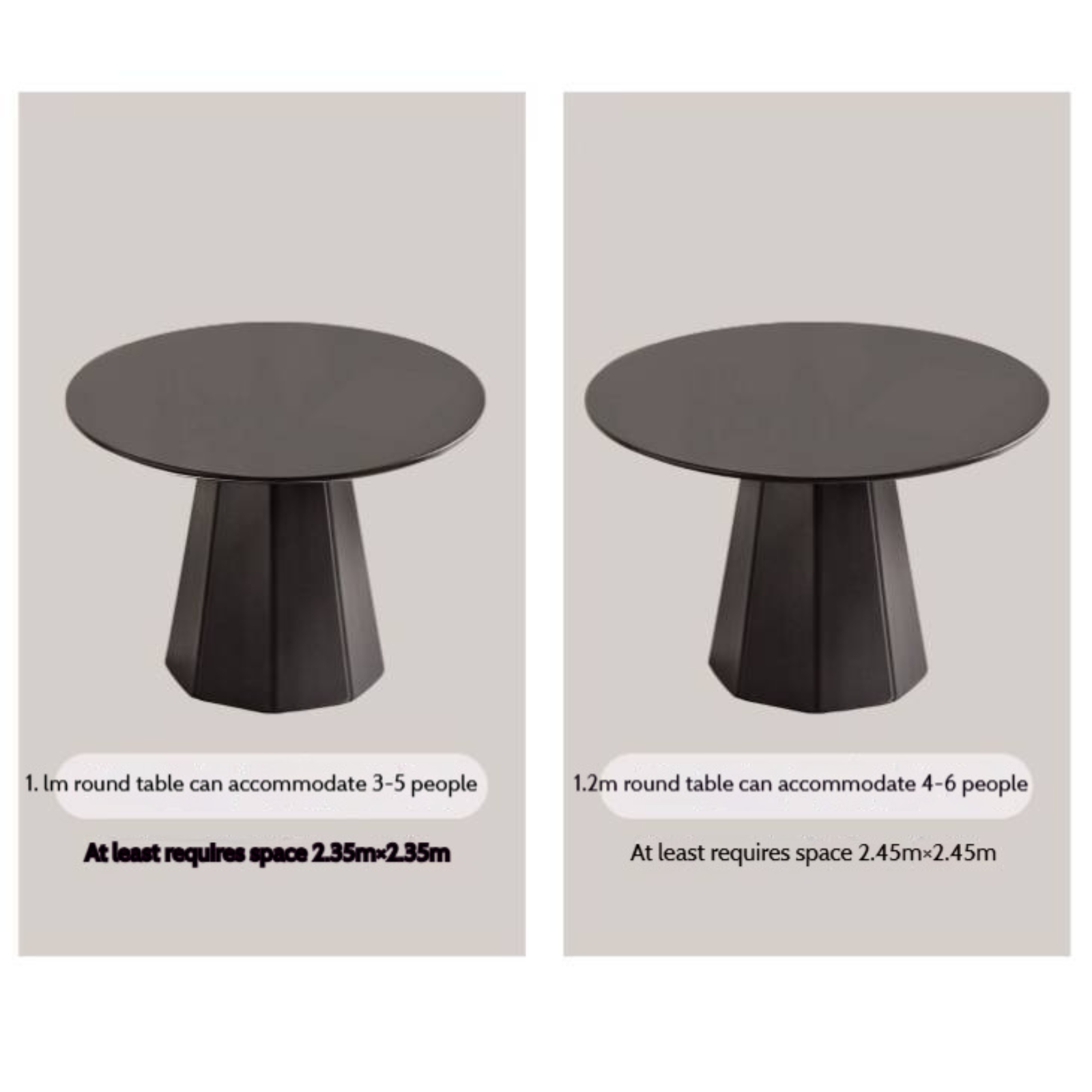 Ash Solid Wood Modern Minimalist Style Dining Table