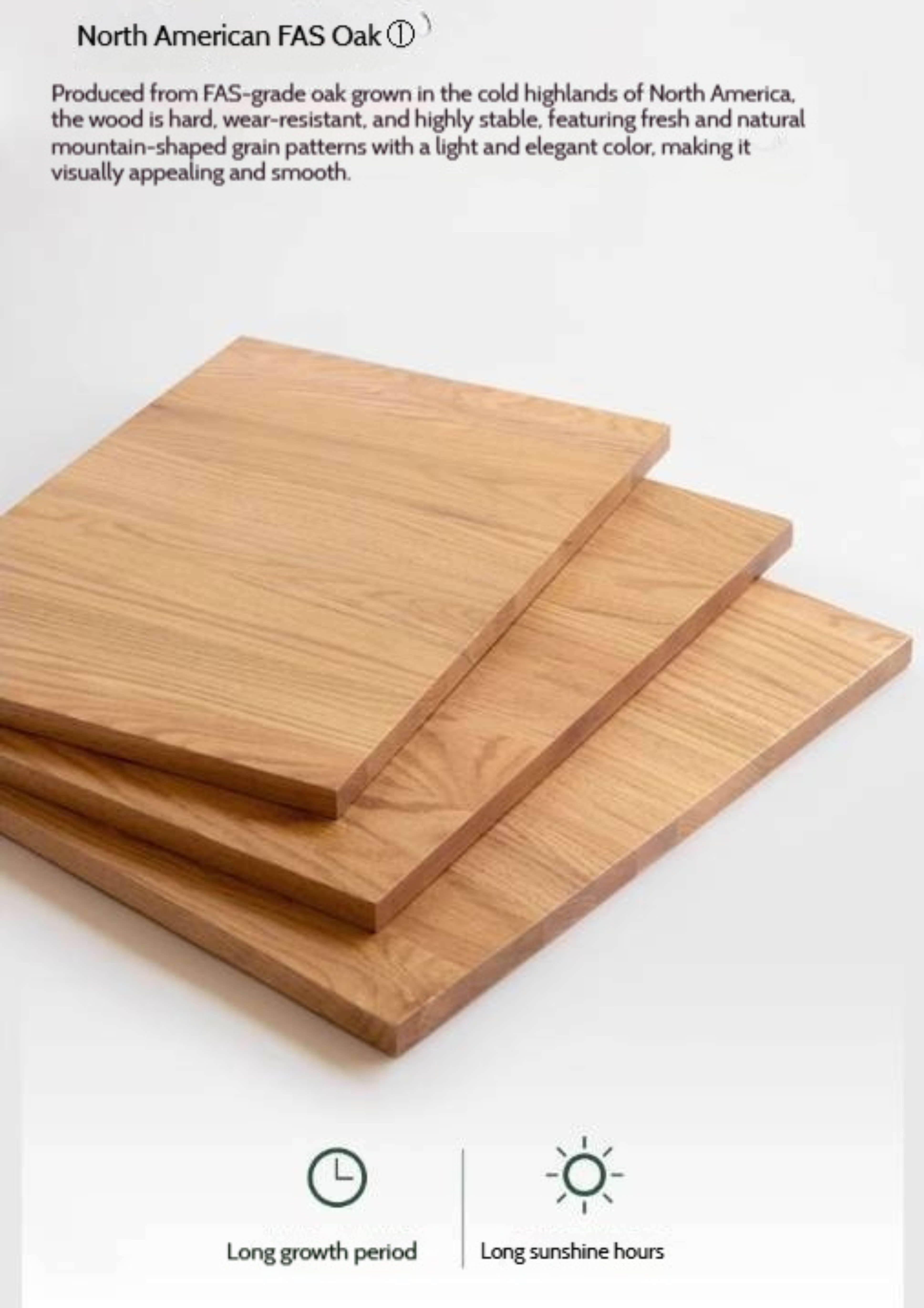 Oak Solid Wood Office Desk and Bookshelf Integrated