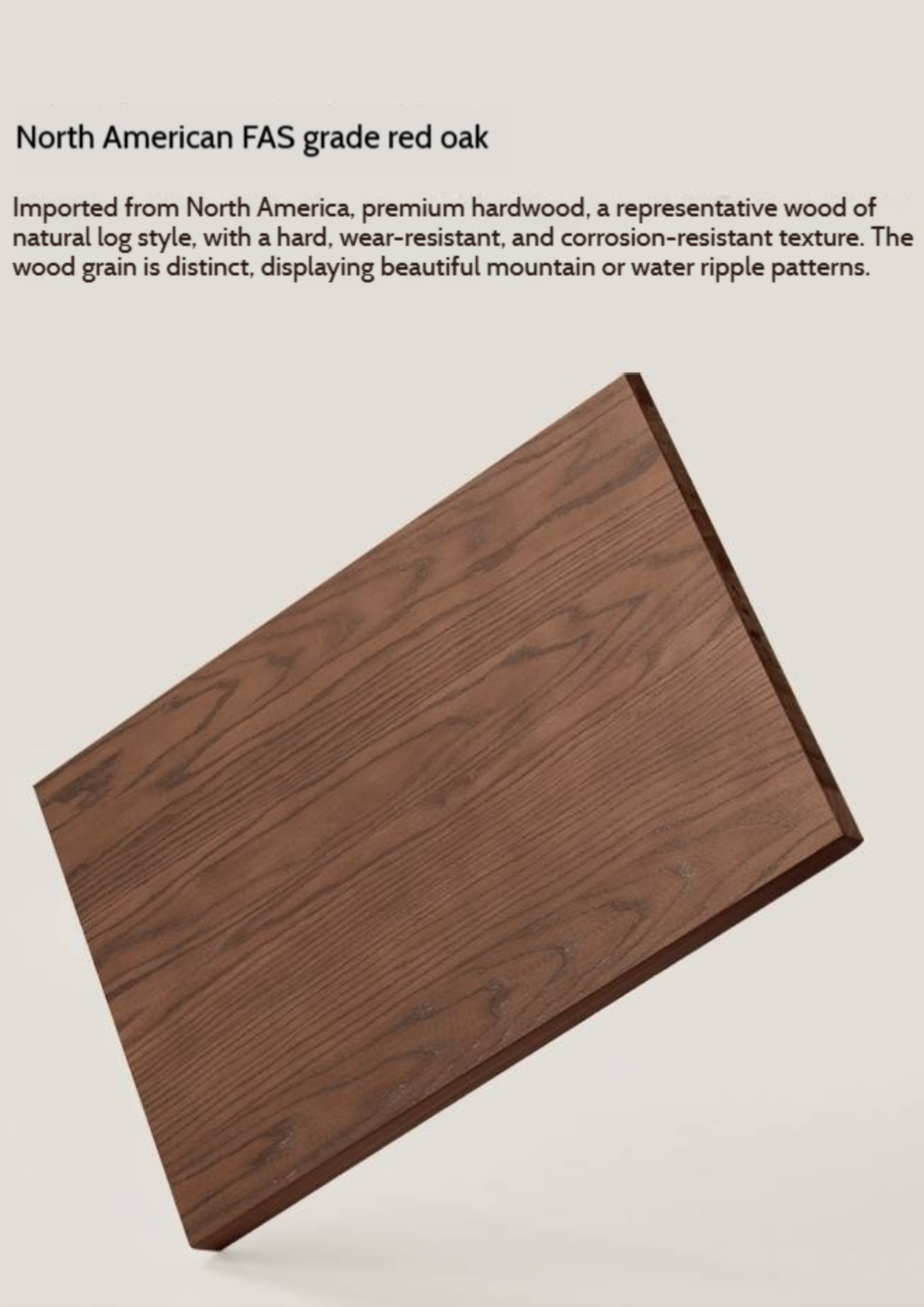 Black Walnut Solid Wood French Retro Style Dining Table