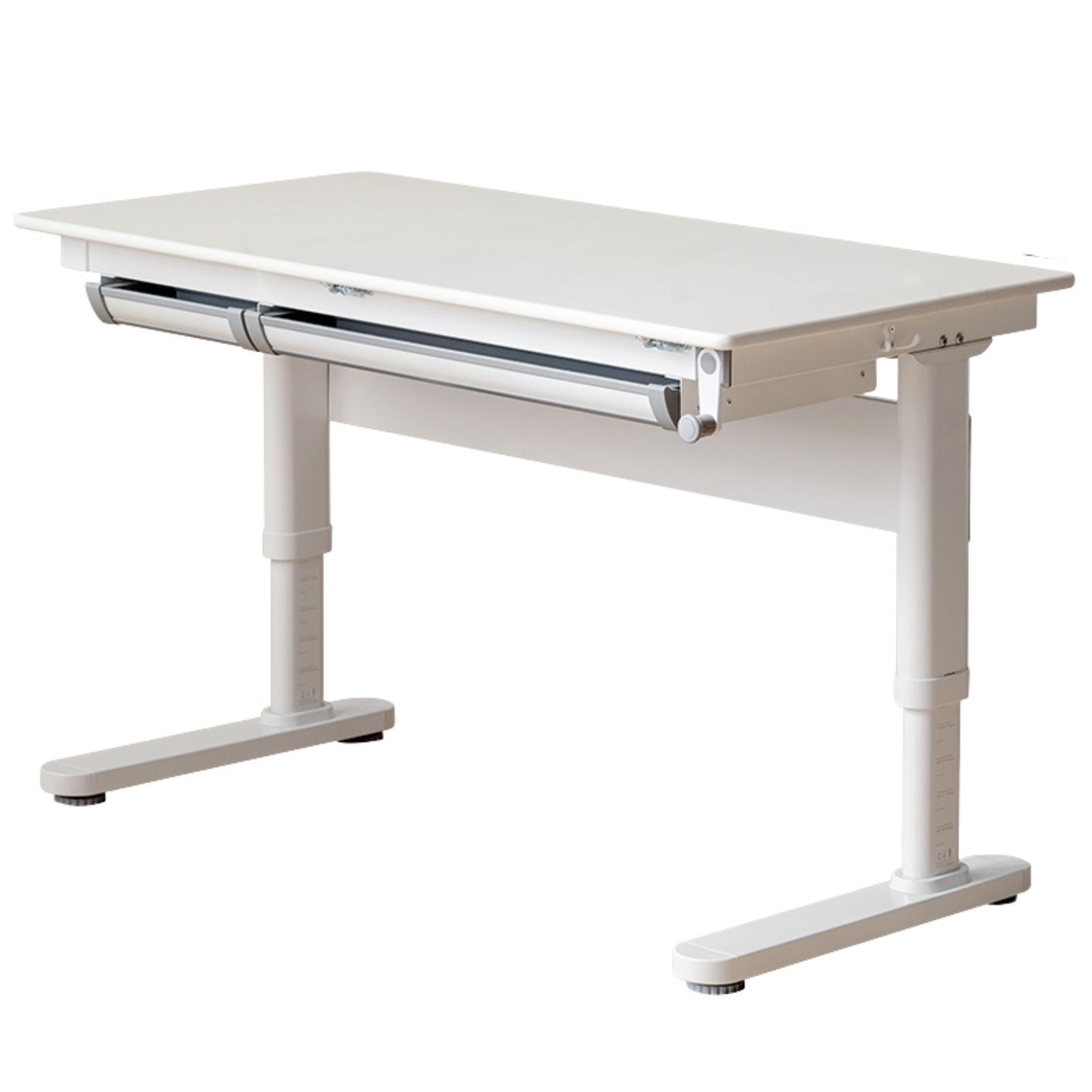 Solid Rubberwood Cream Style Children's Learning Desk