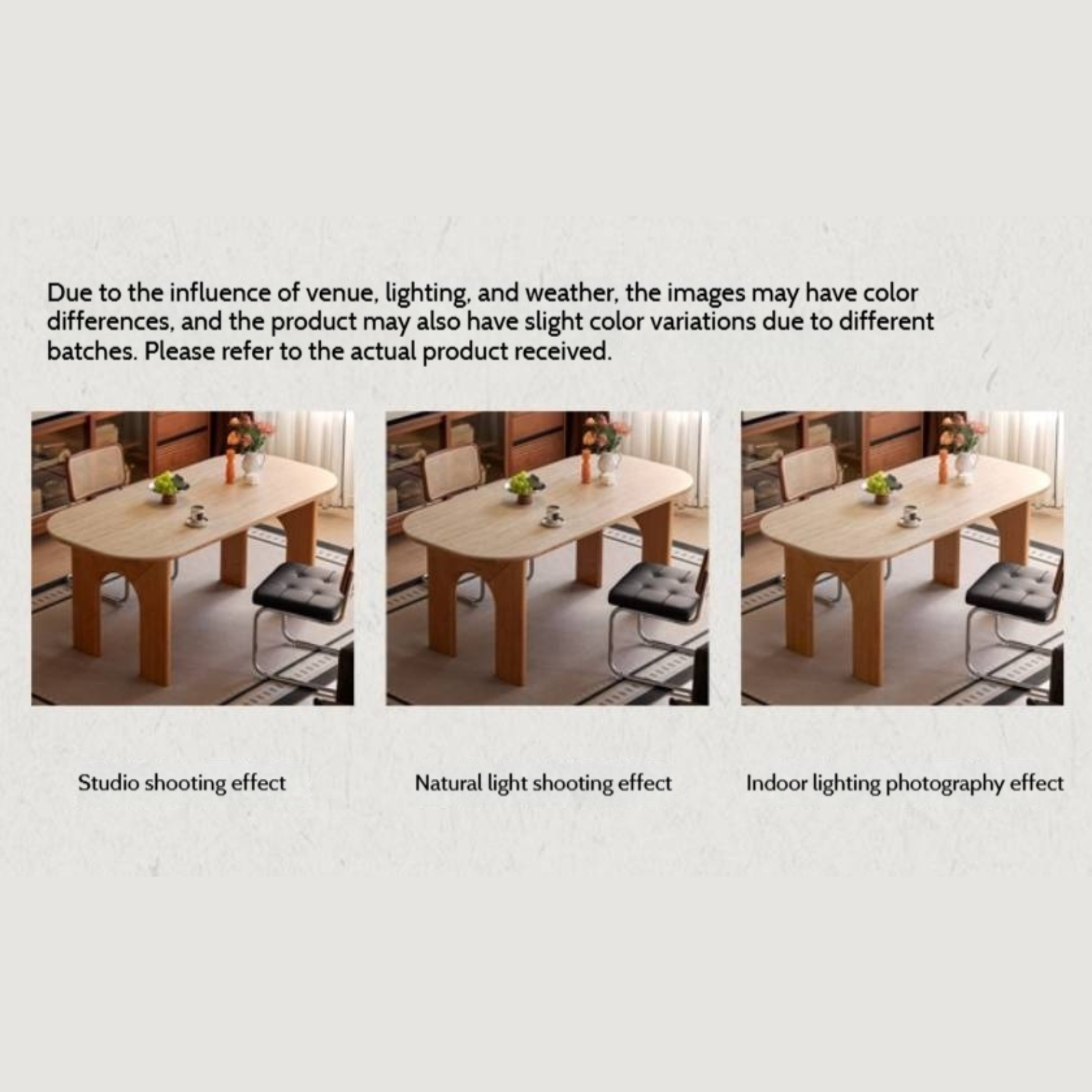 Cherry Solid Wood French Retro Style Slab Dining Table