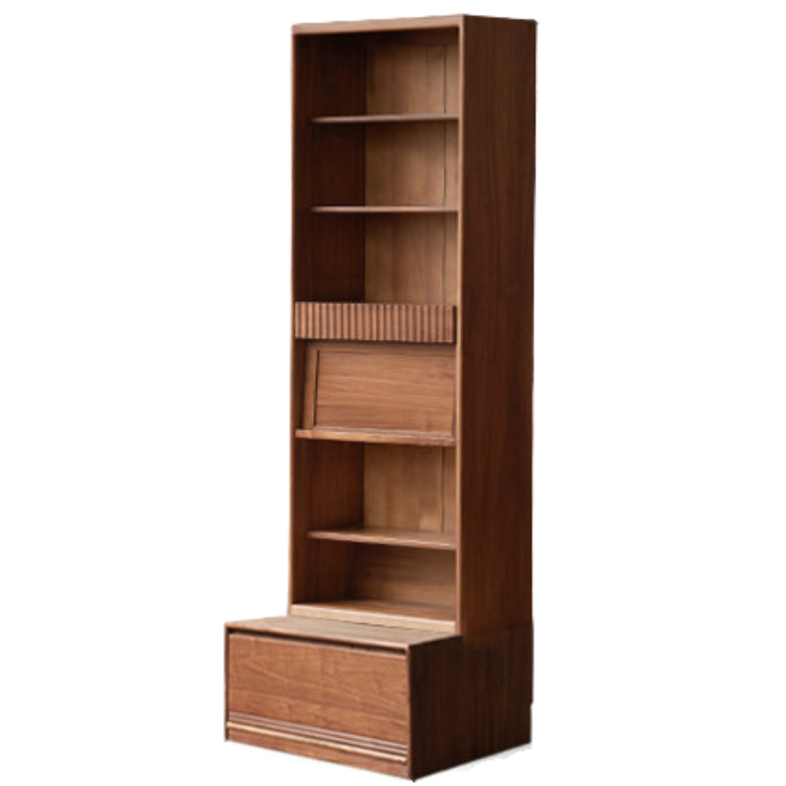 Ash Solid Wood Wall Combination Bookshelf