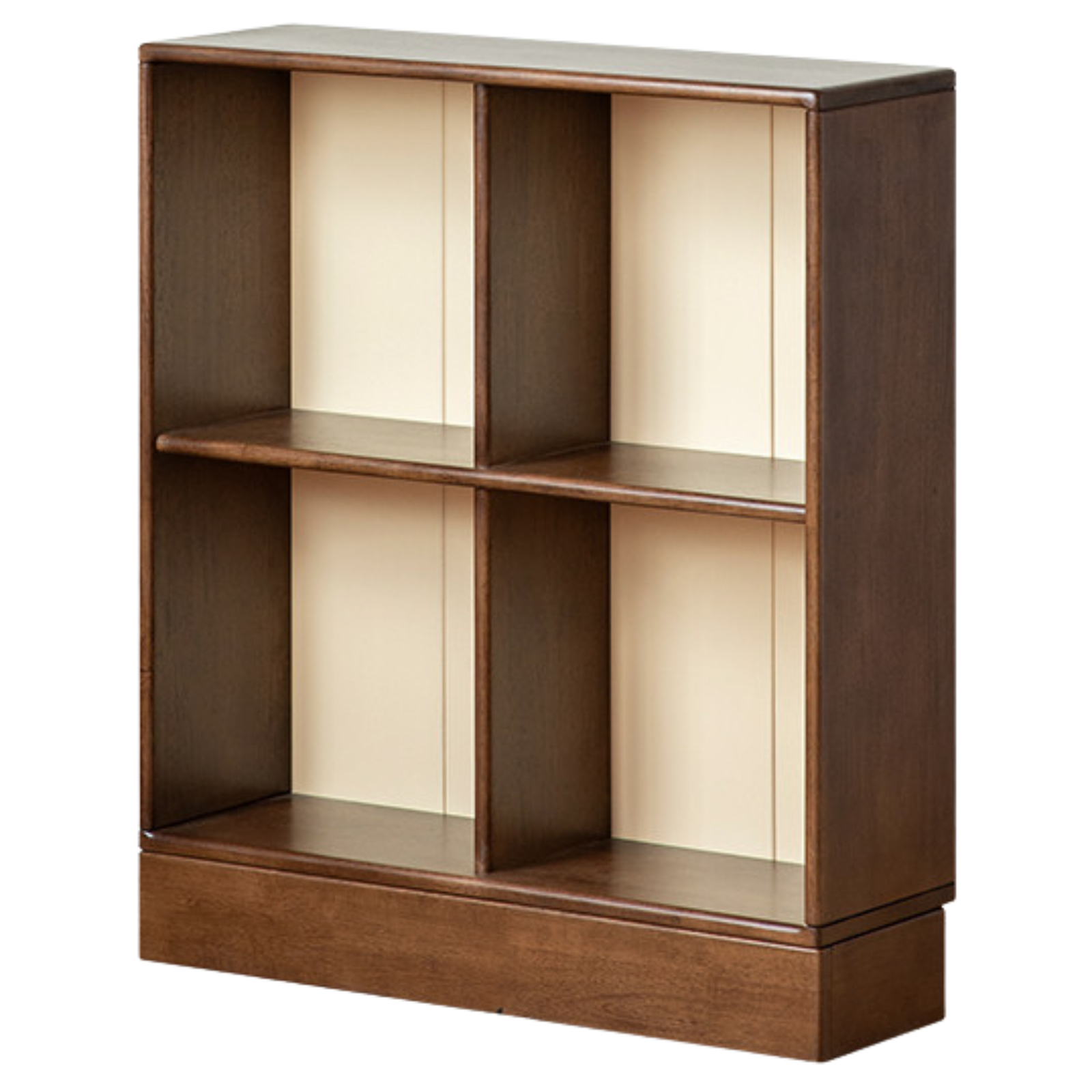 Solid Rubberwood Retro Style Children's Bookcase