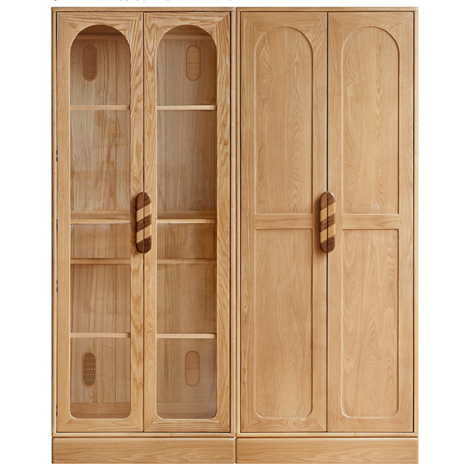 Oak Solid Wood Original Wood Style Children's Wardrobe