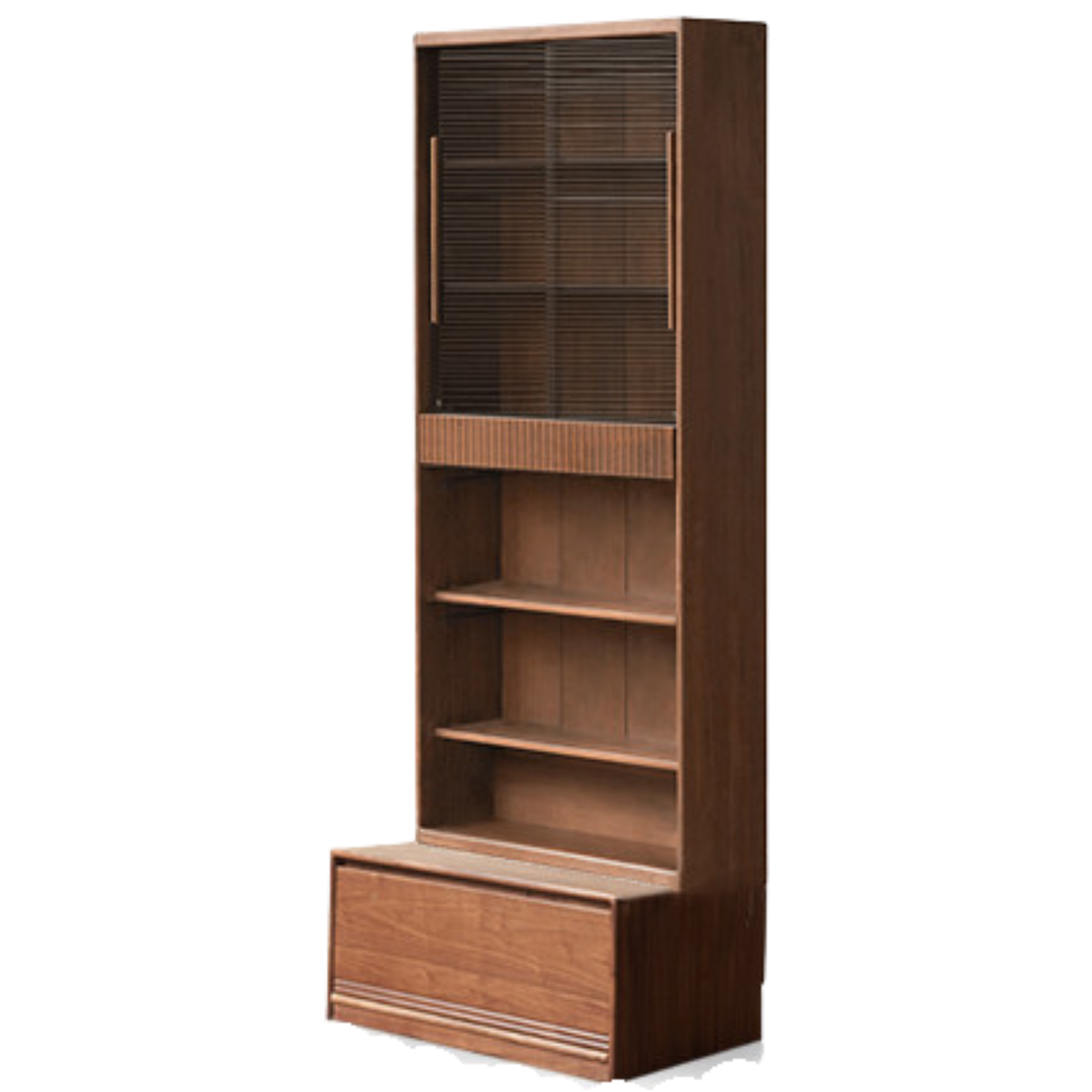 Ash Solid Wood Wall Combination Bookshelf