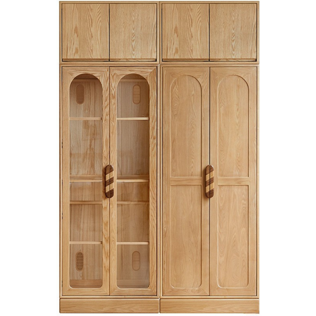Oak Solid Wood Original Wood Style Children's Wardrobe
