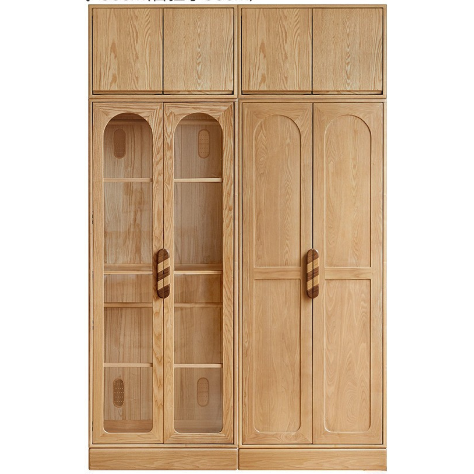 Oak Solid Wood Original Wood Style Children's Wardrobe