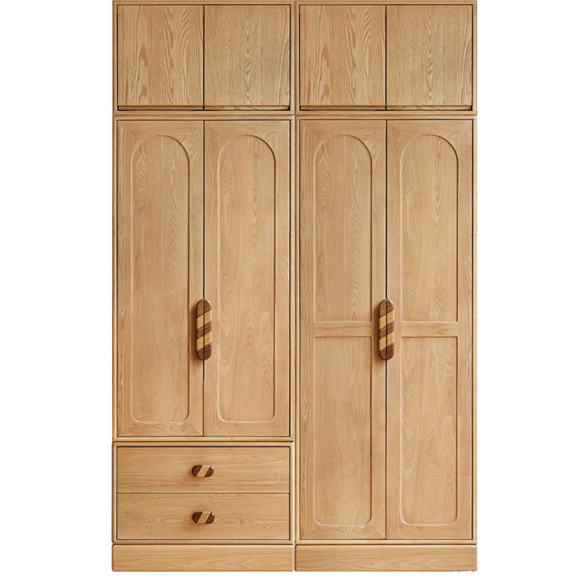 Oak Solid Wood Original Wood Style Children's Wardrobe