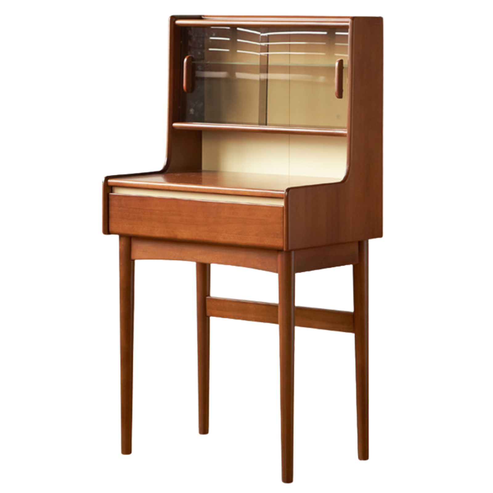 Poplar Solid Wood Vintage Style Dressing Table