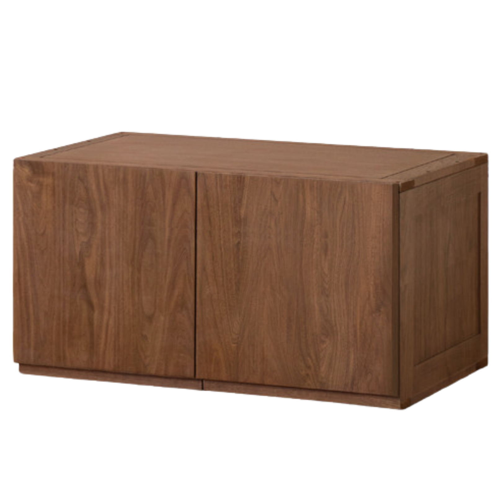 Black Walnut, Ash, Oak Solid Wood  Light Luxury Wardrobe Top Cabinet