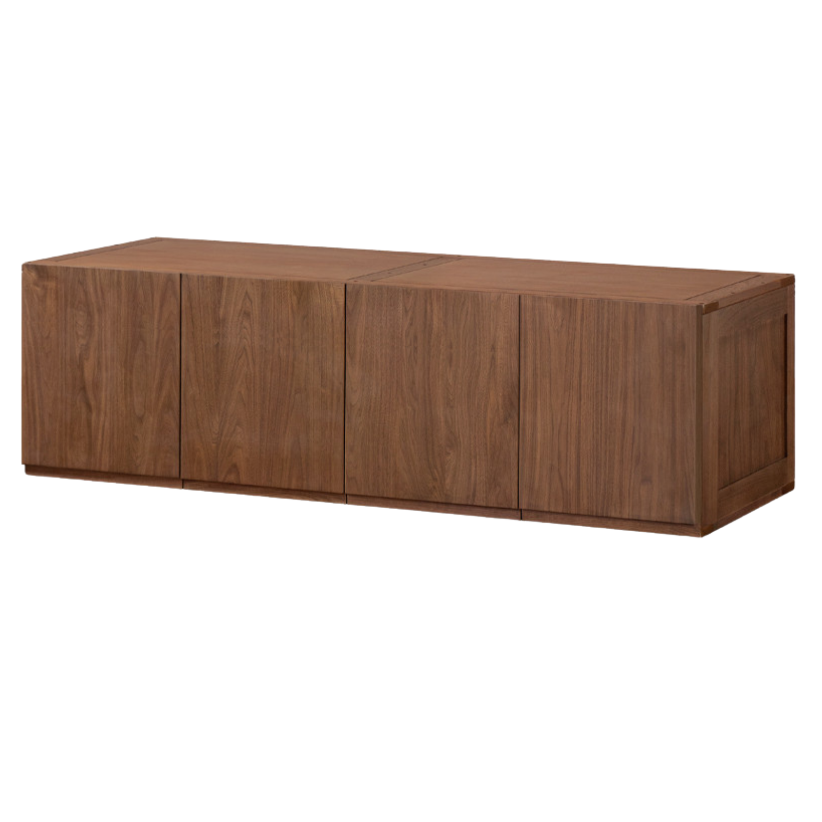 Black Walnut, Ash, Oak Solid Wood  Light Luxury Wardrobe Top Cabinet